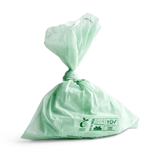 Home compostable poop bags