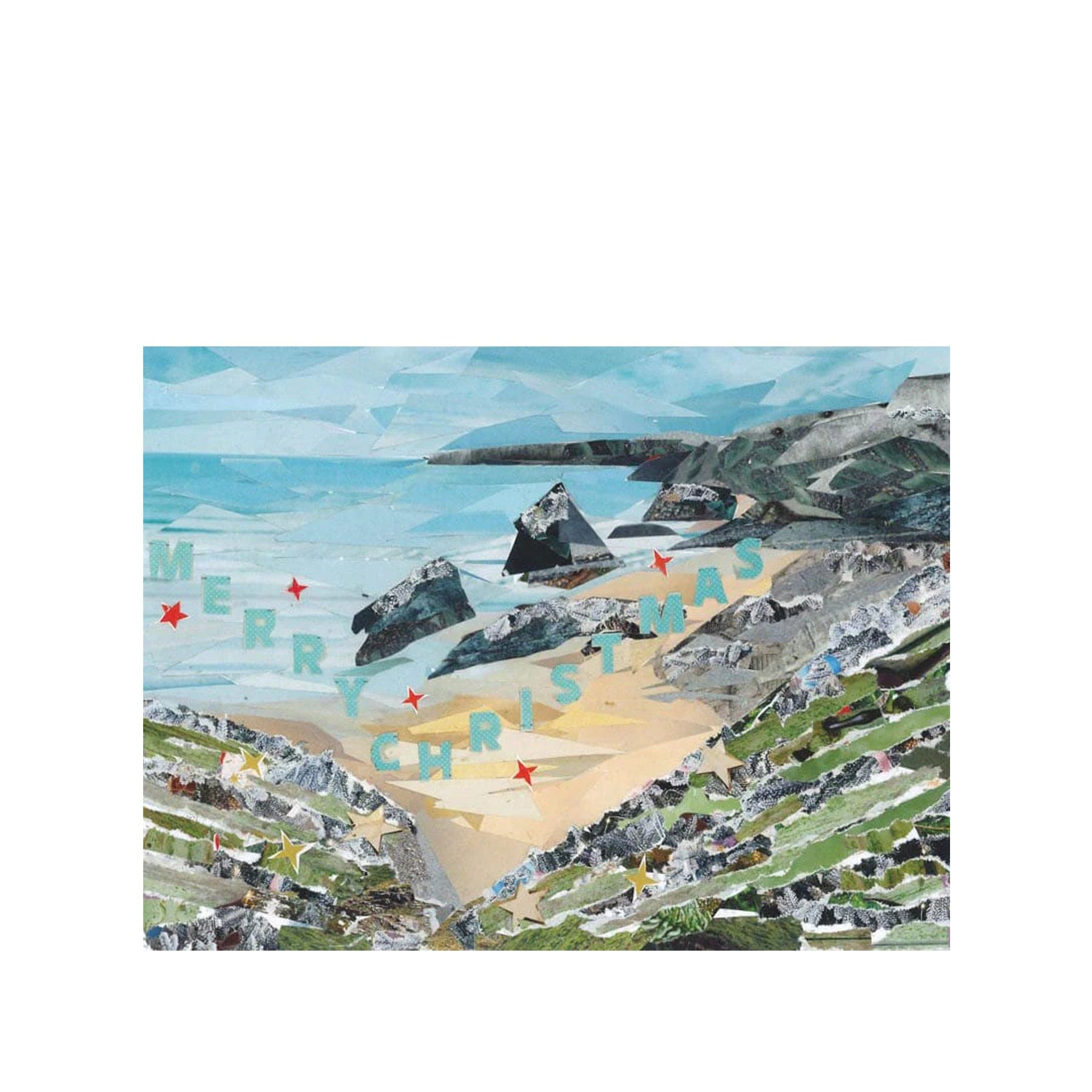 Bedruthan steps Christmas card