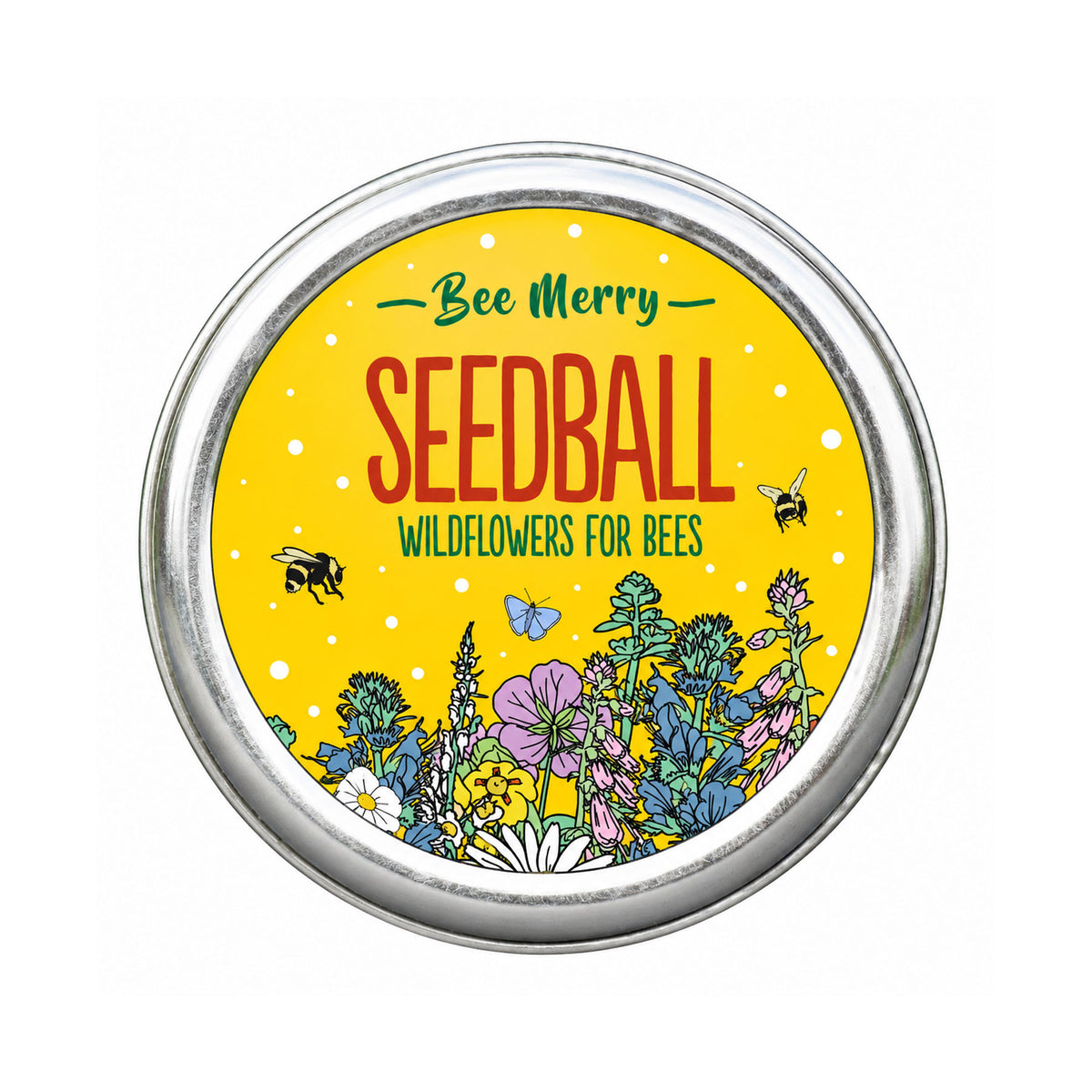 Bee merry seed tin