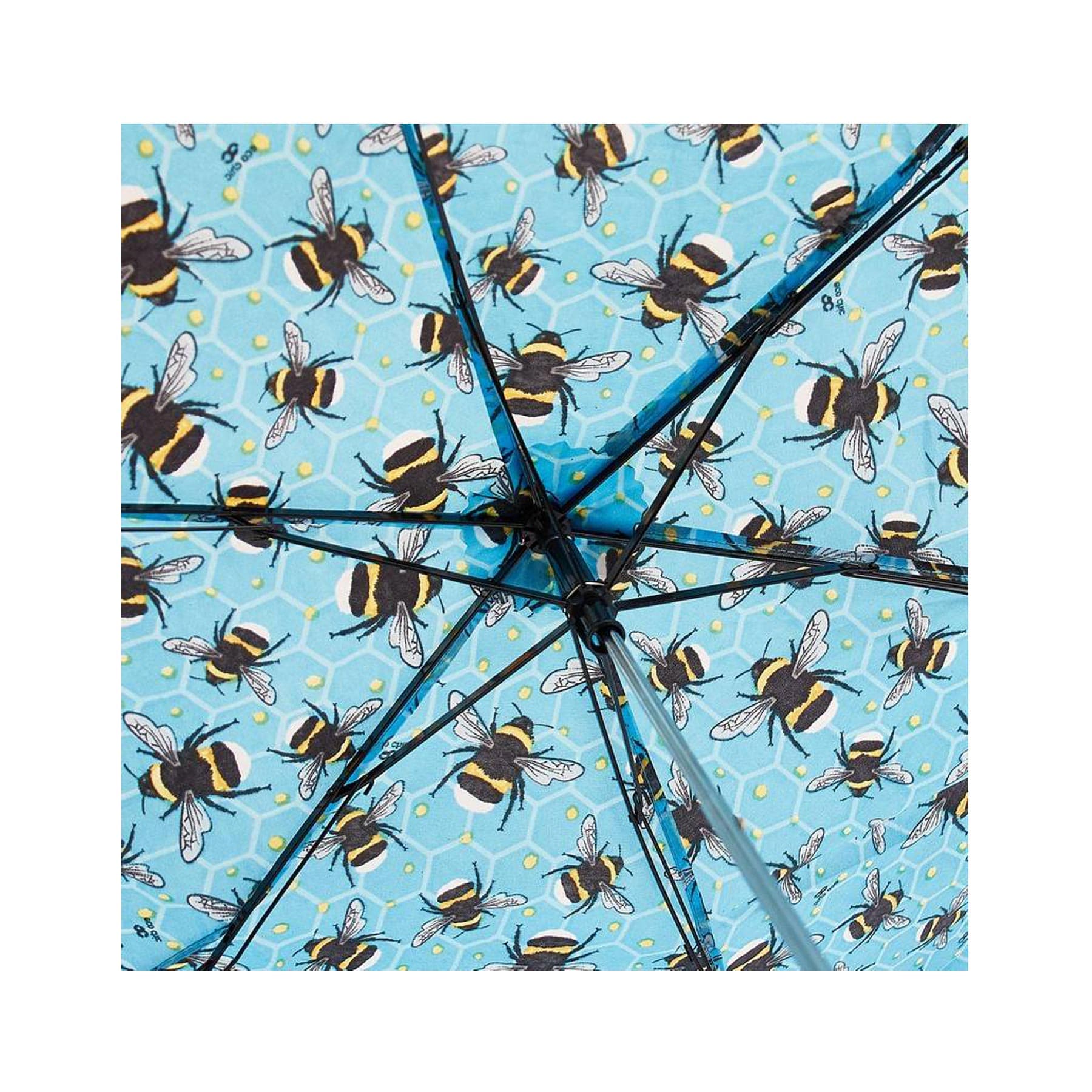 Foldable mini umbrella bees