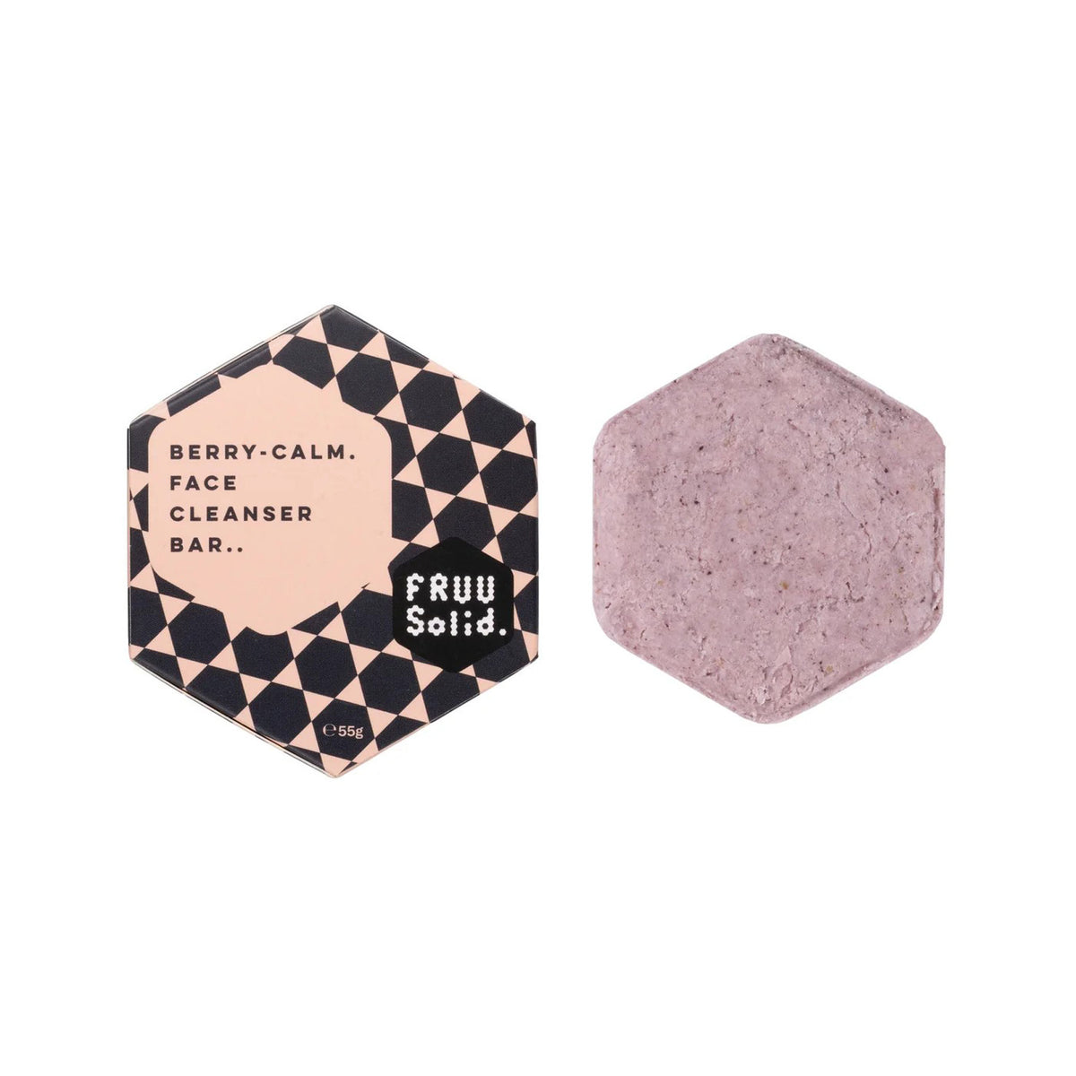 Berry-calm face cleanser bar
