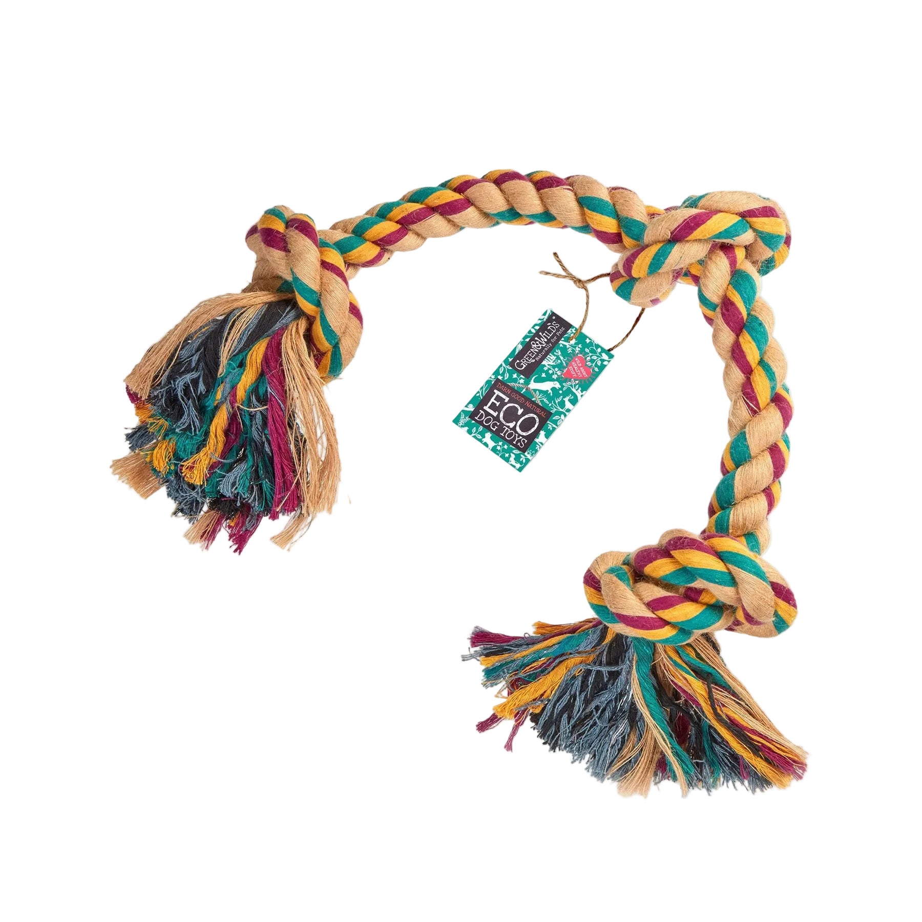 Big rope 3 knot eco pet toy