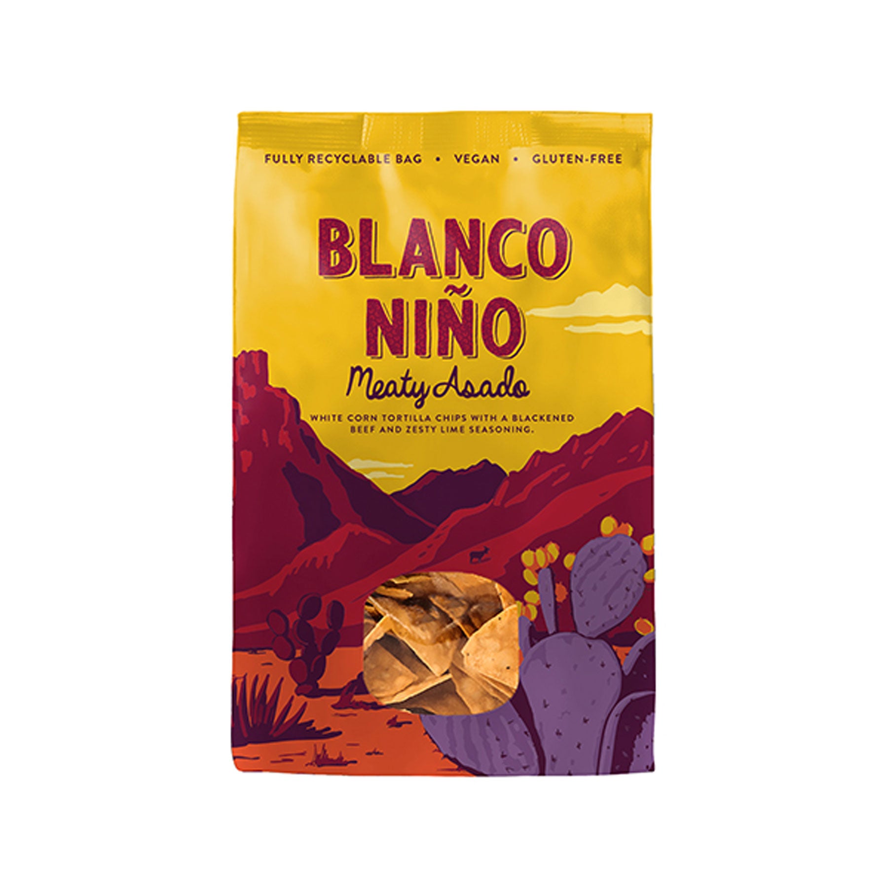Meaty asado tortilla chips 170g