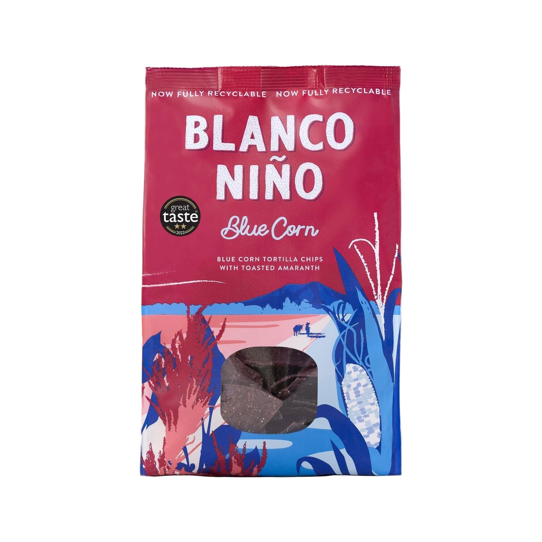 Blue corn tortilla chips 170g