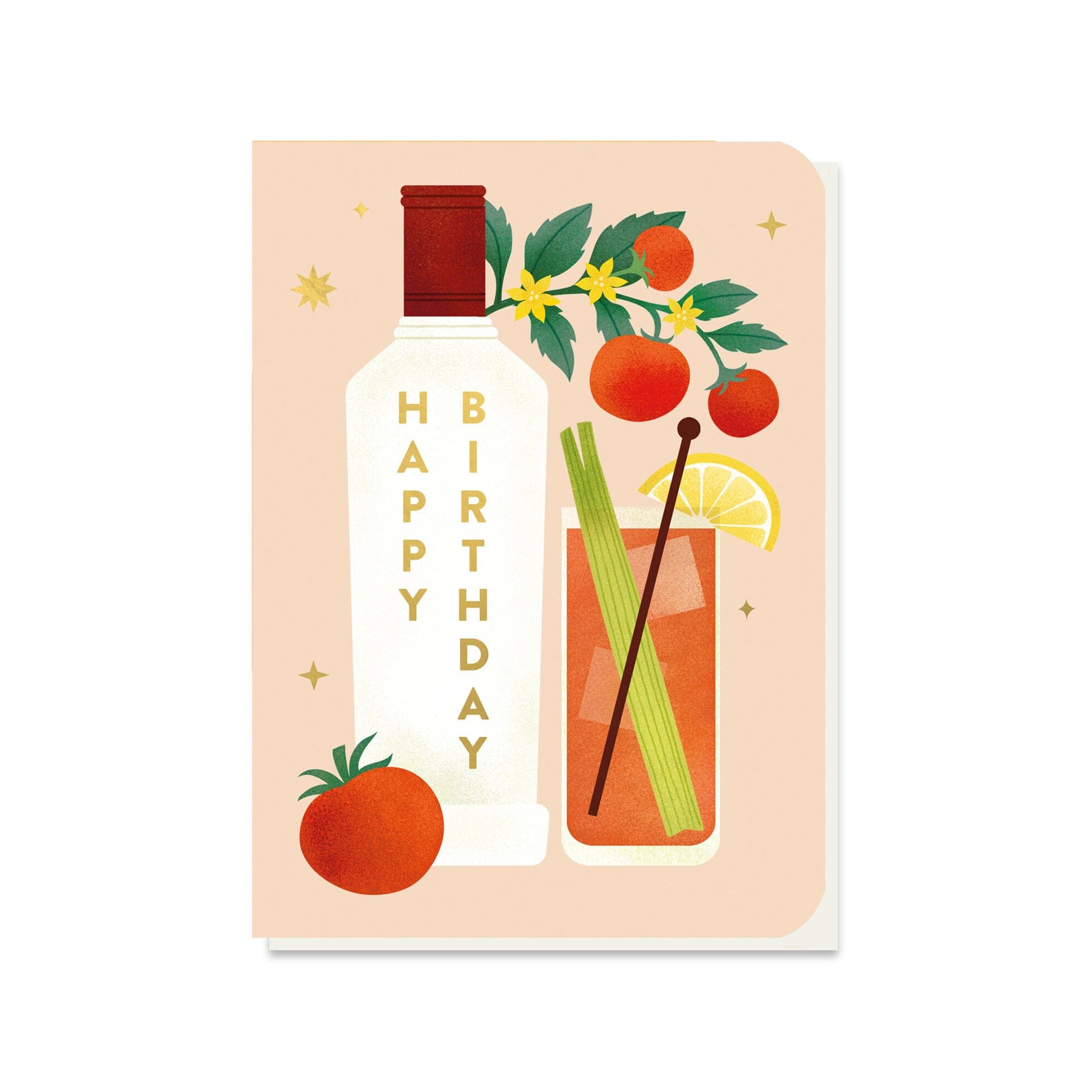 Bloody mary seed card