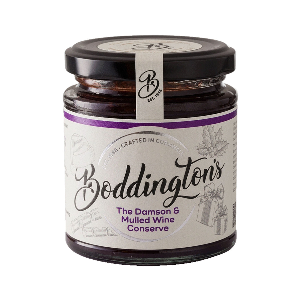Damson & mulled wine conserve 227g