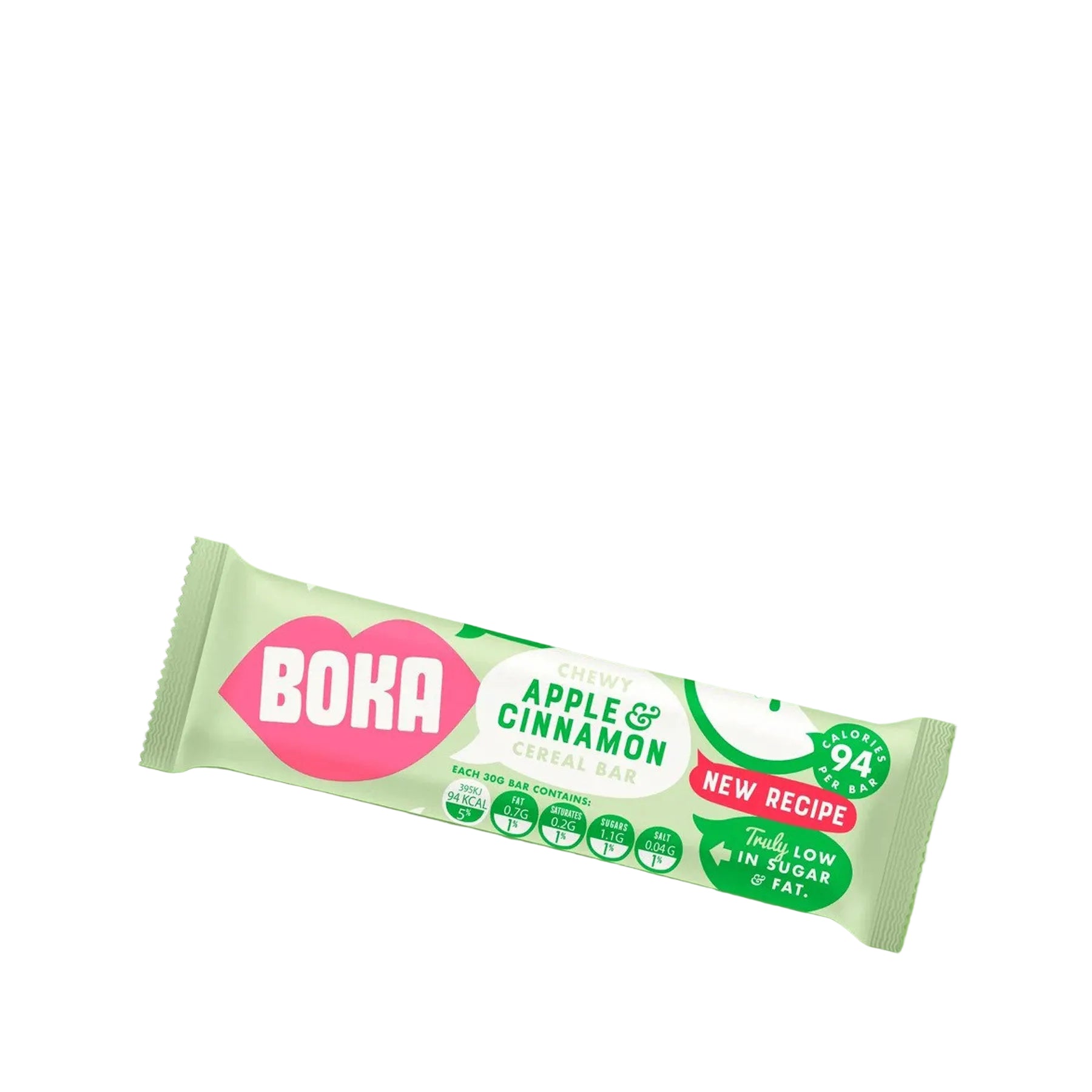 Chewy apple & cinnamon cereal bar 30g 