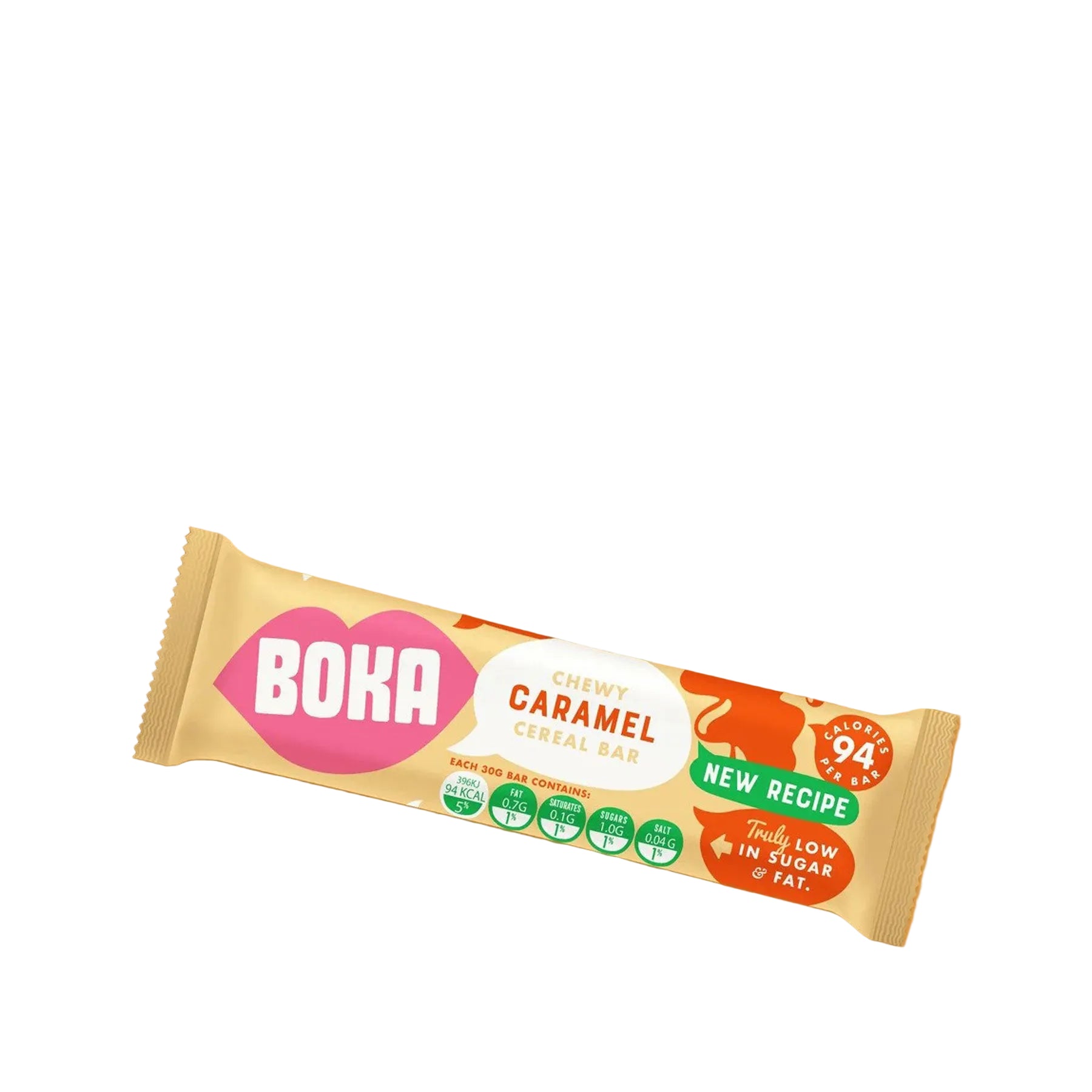 Chewy caramel cereal bar 30g