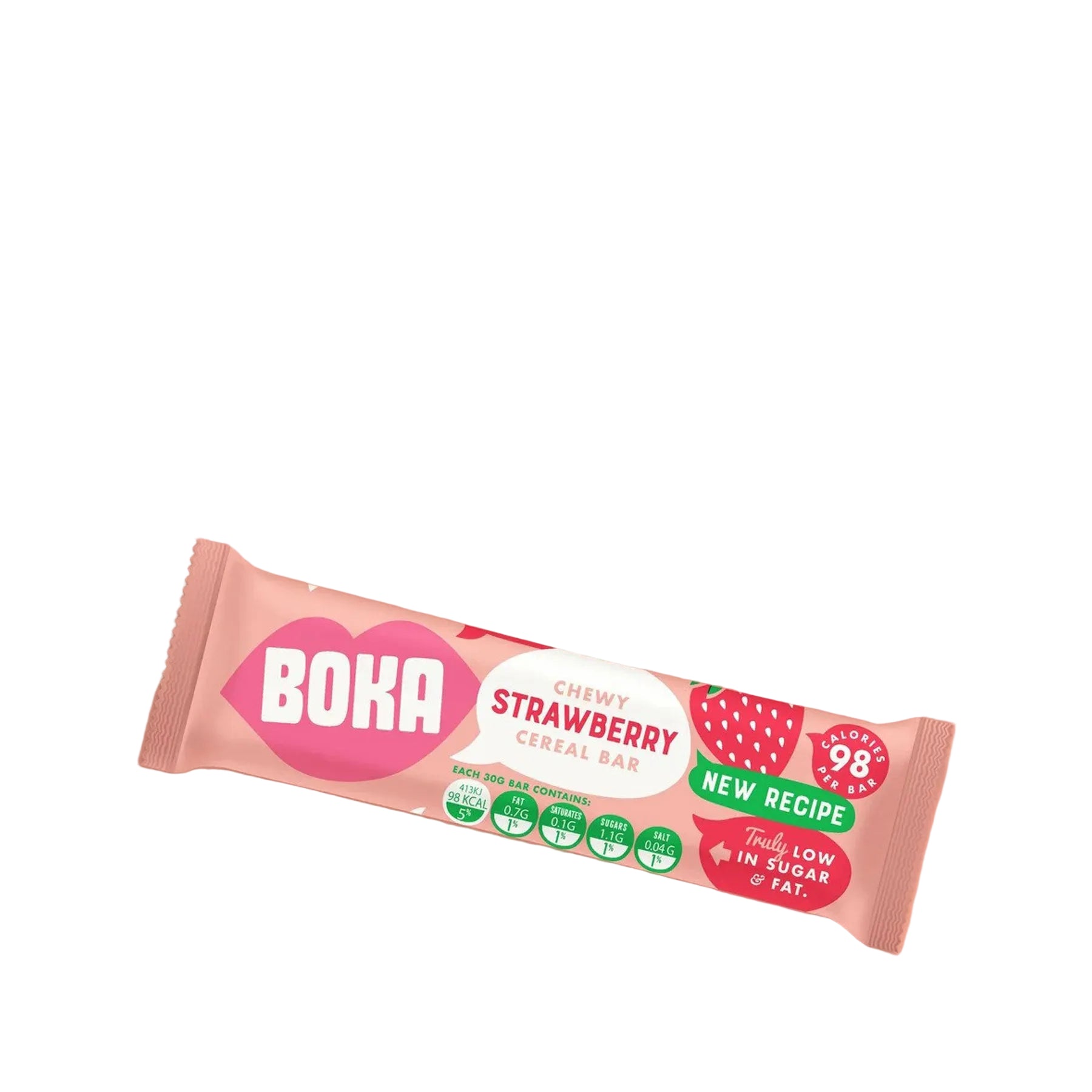 Chewy strawberry cereal bar 30g
