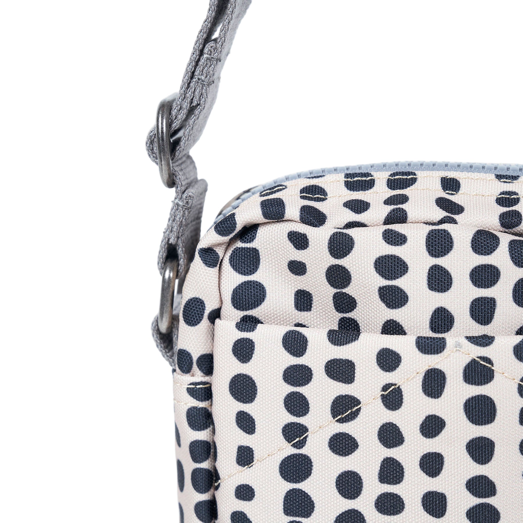 Bond linear dot recycled canvas crossbody