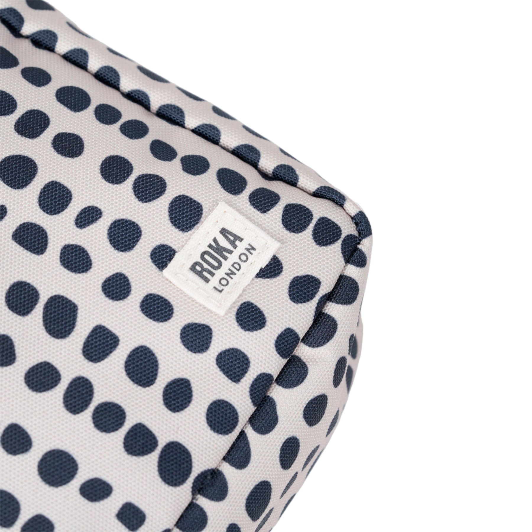 Bond linear dot recycled canvas crossbody