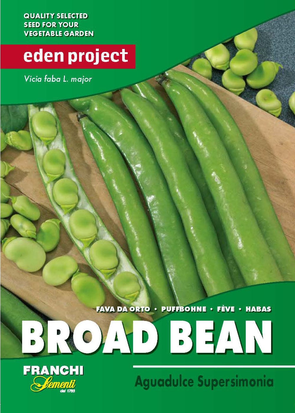 Eden broad bean seeds