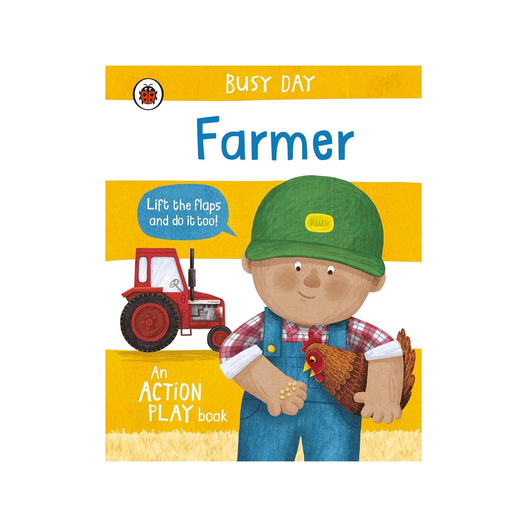 Busy day: farmer