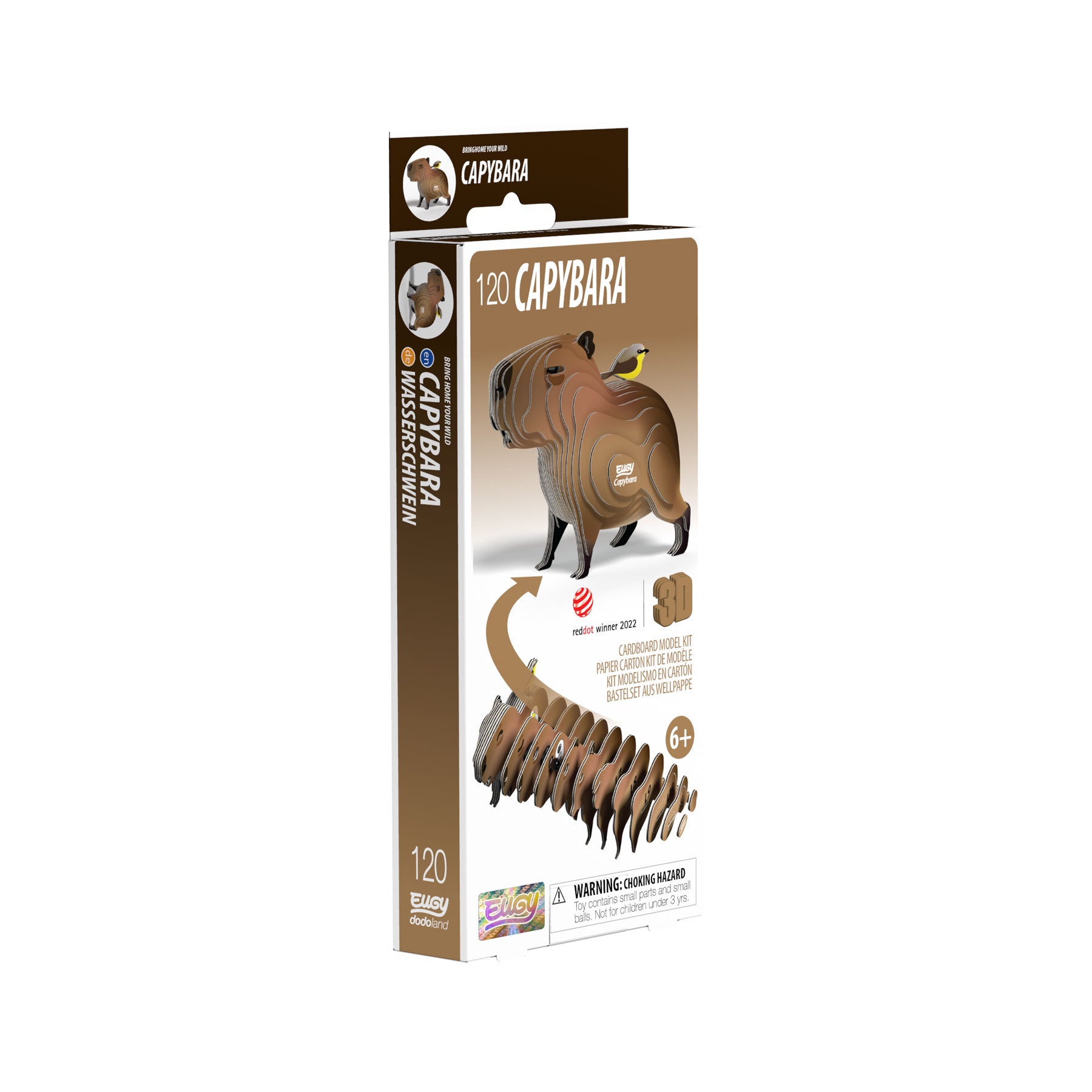 Capybara 3D model kit