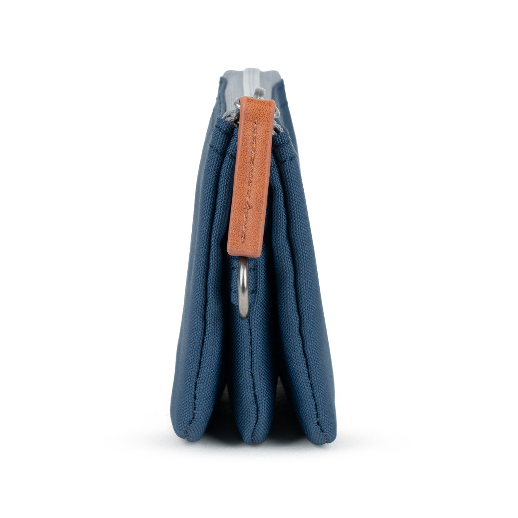 Carnaby deep blue recycled canvas wallet
