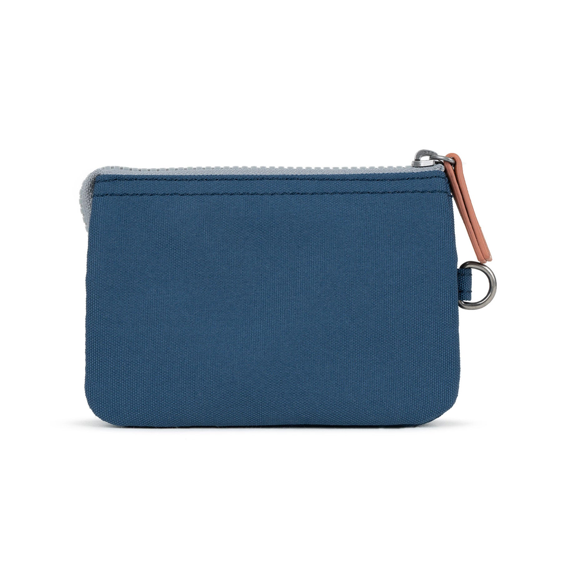Carnaby deep blue recycled canvas wallet