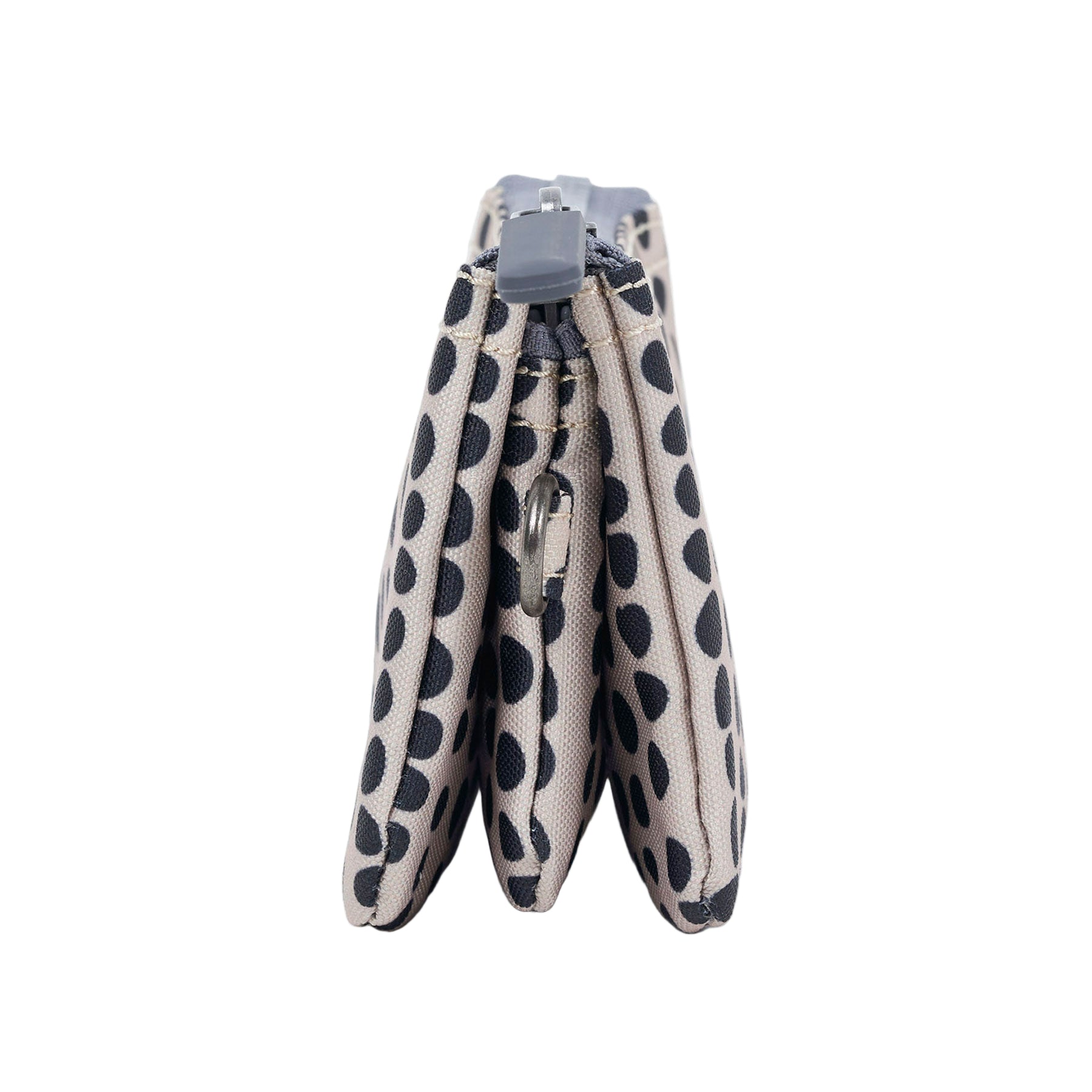 Carnaby linear dot recycled canvas wallet