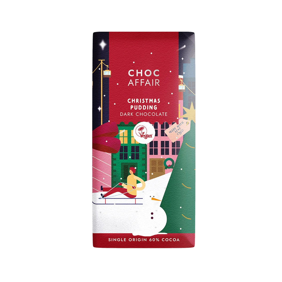 Christmas pudding dark chocolate 90g