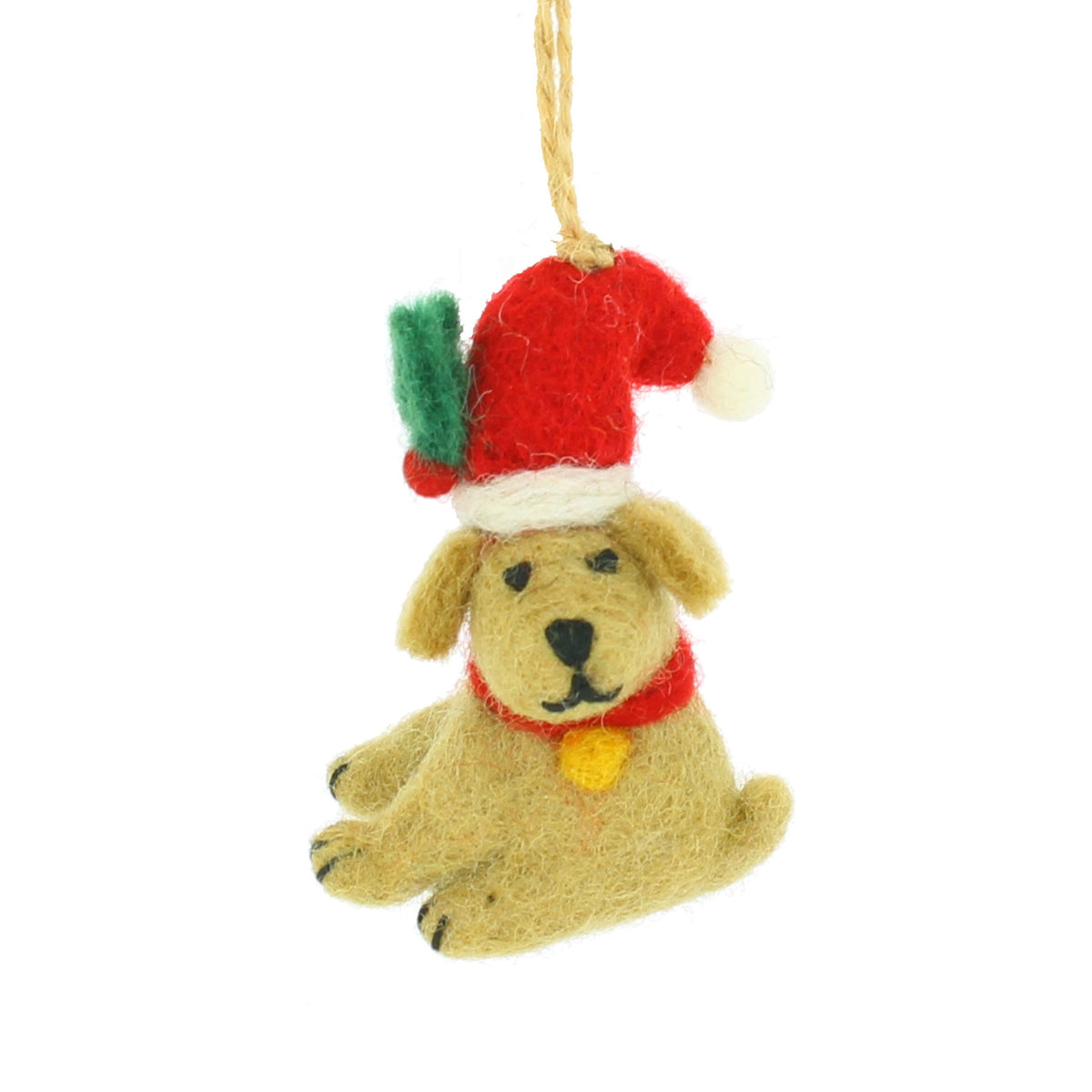 Christmas labrador hanging decoration