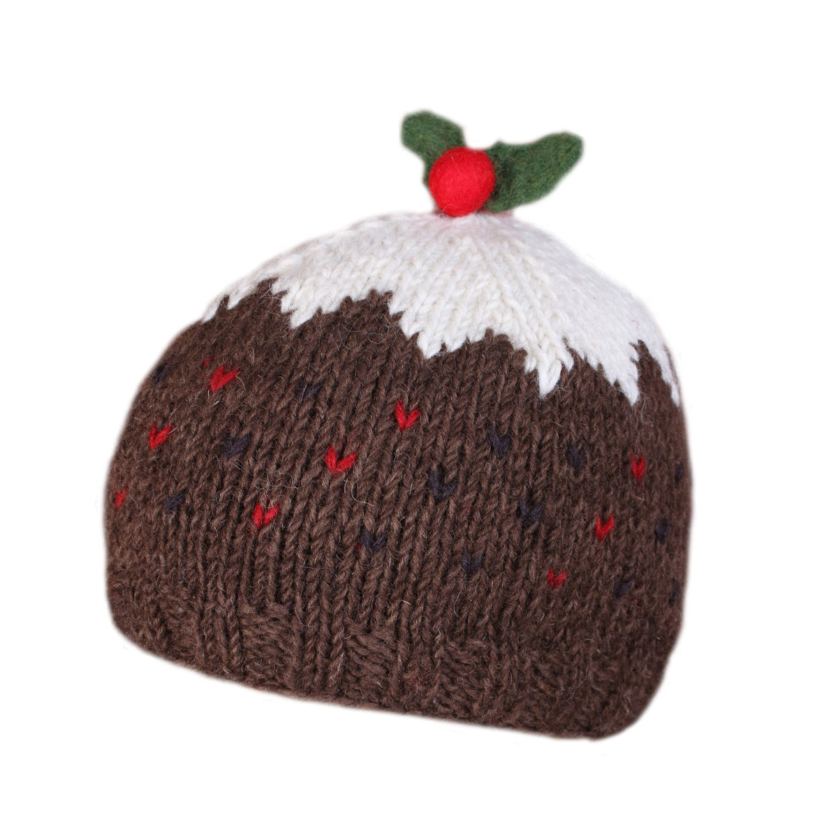 Christmas pudding hat