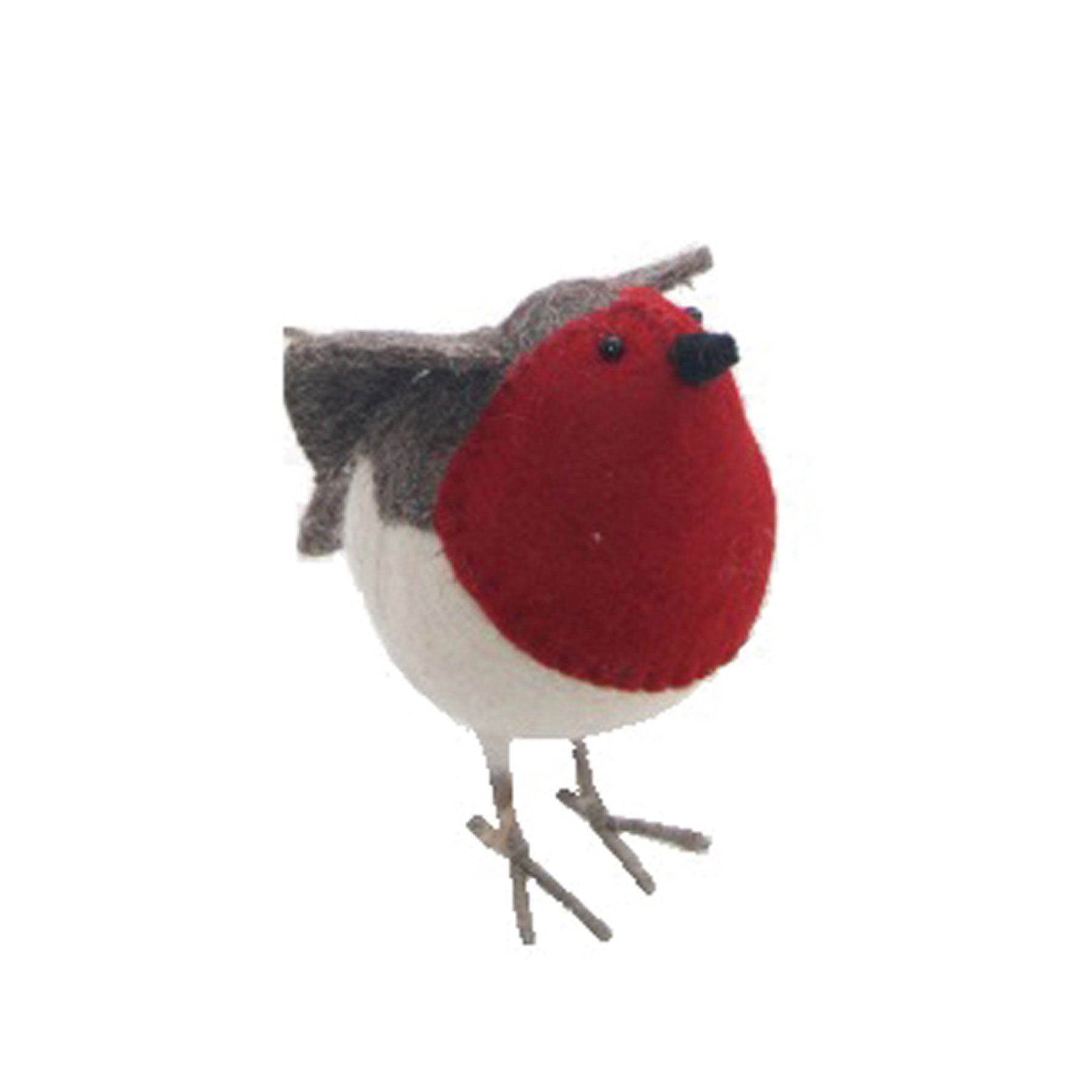 Classic 12cm small standing robin
