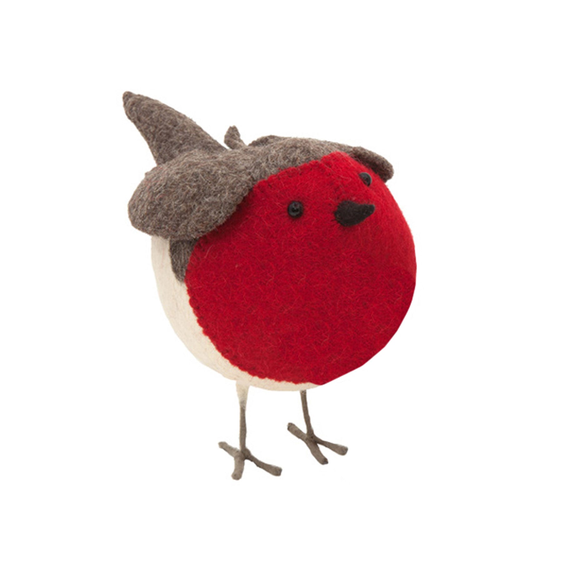 Classic 20cm large standing robin