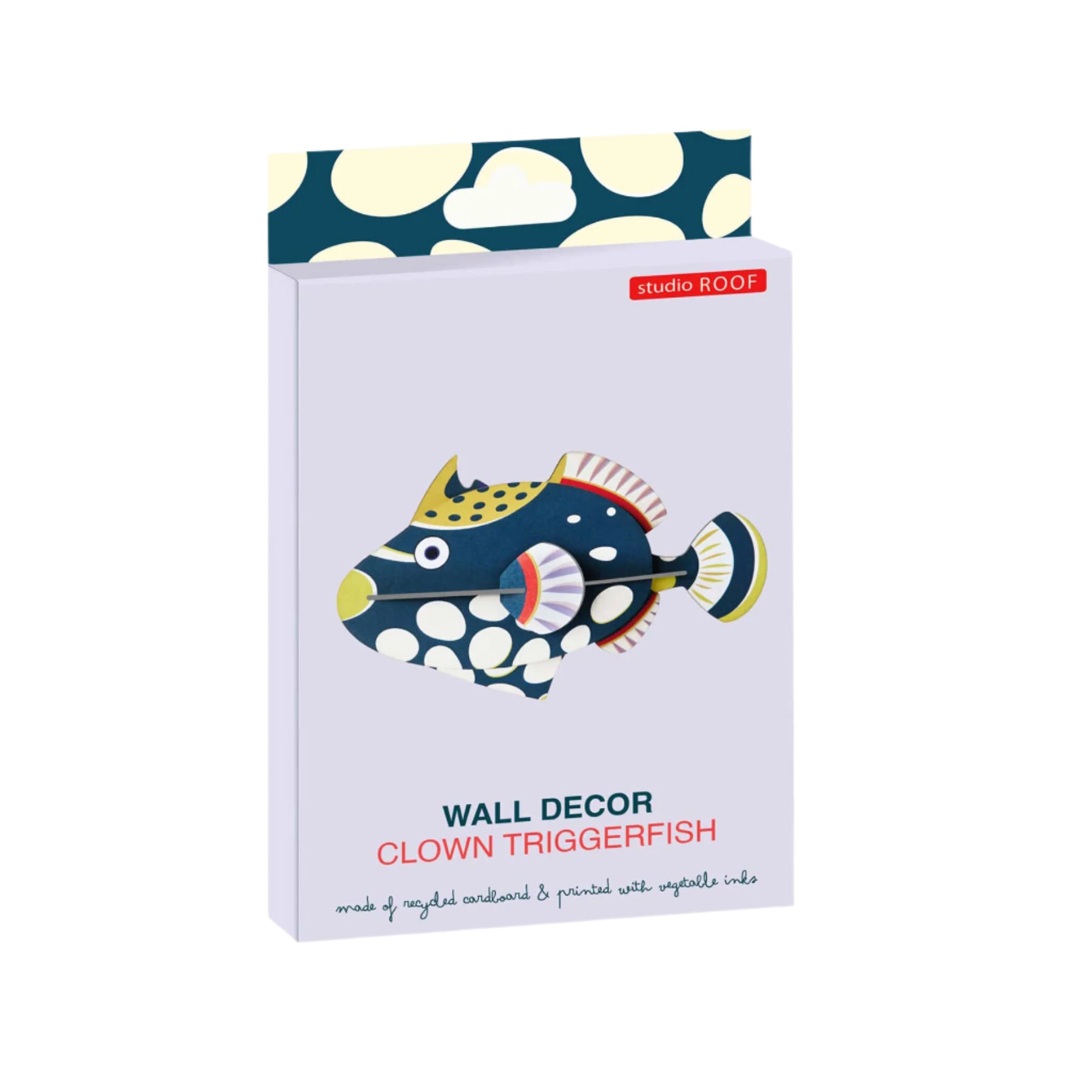 Clown triggerfish wall art