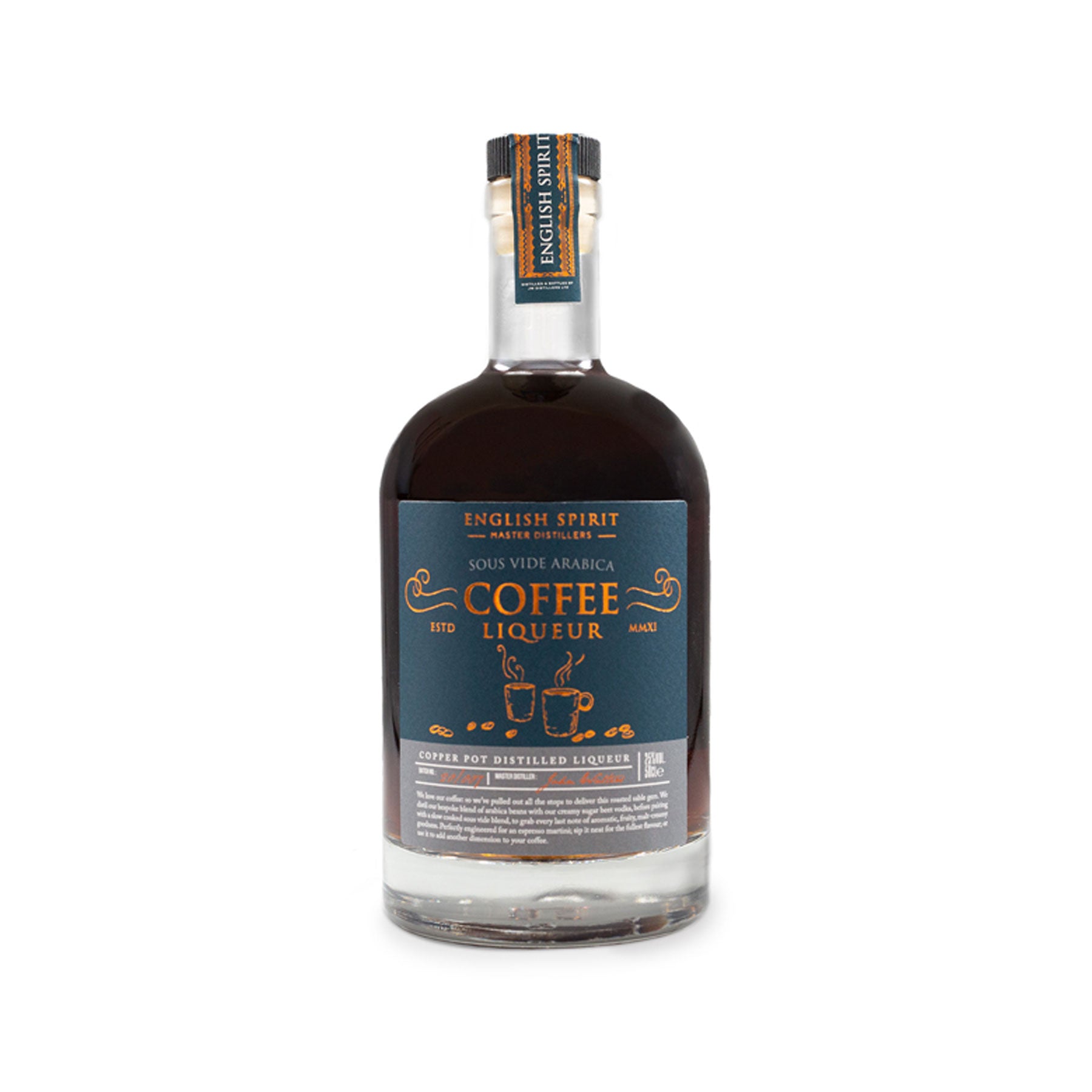 Sous vide arabica coffee liqueur 50cl