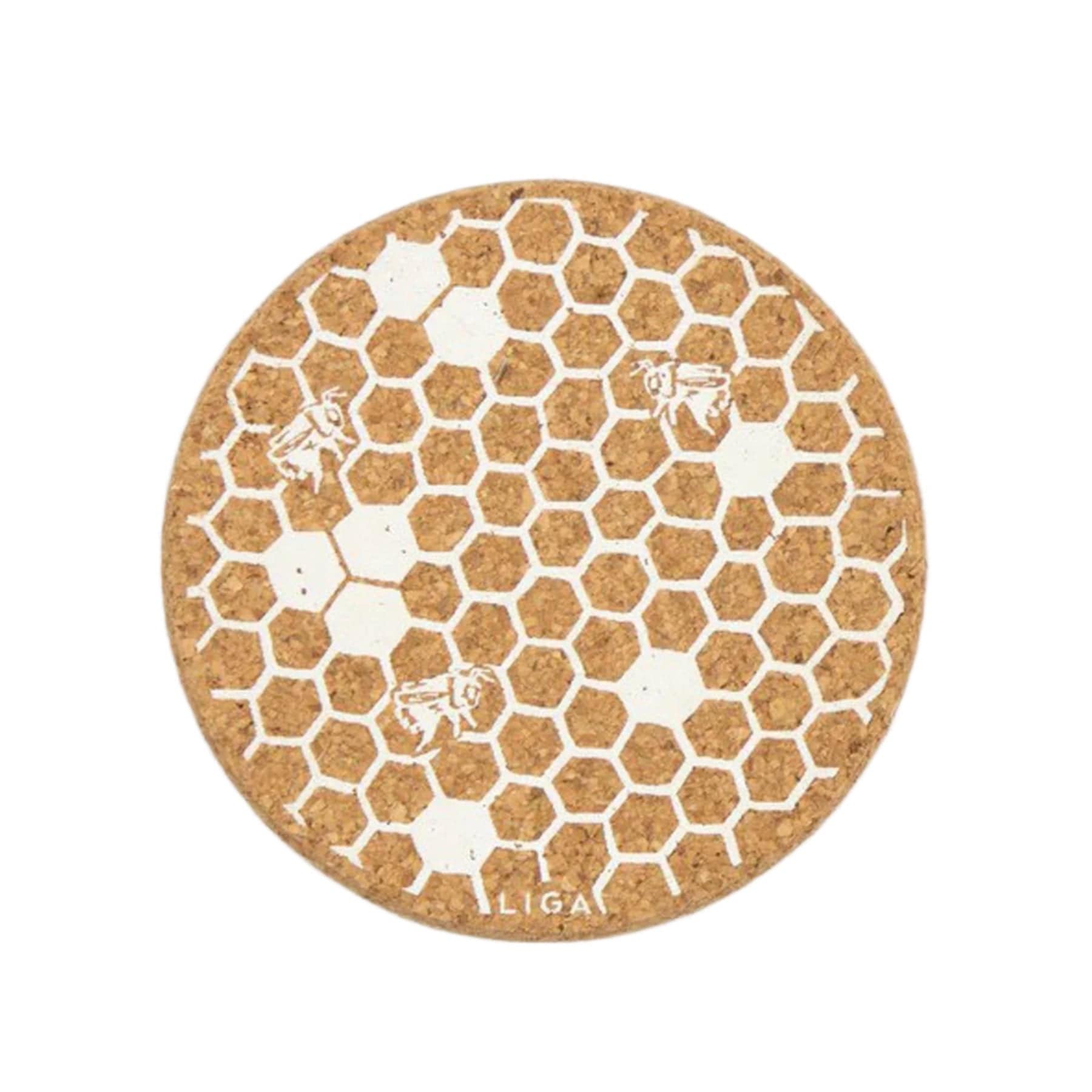 Cork honeycomb placemat