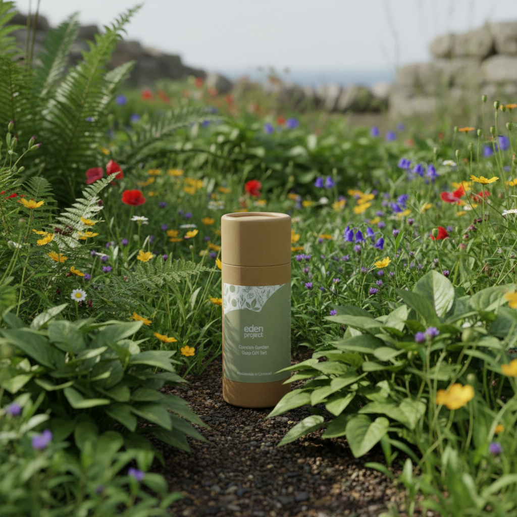 Cornish garden soap gift set