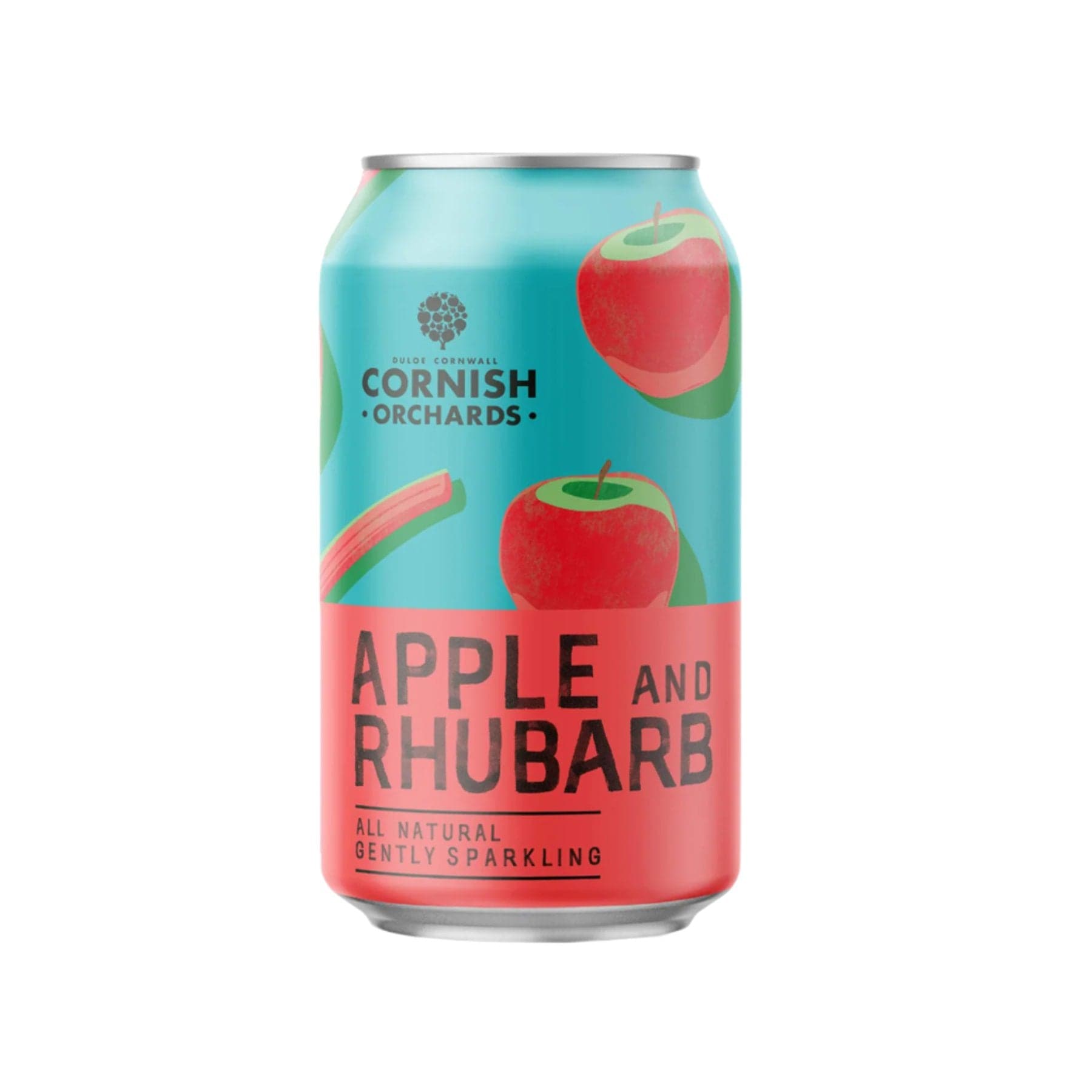 Sparkling apple & rhubarb juice 330ml