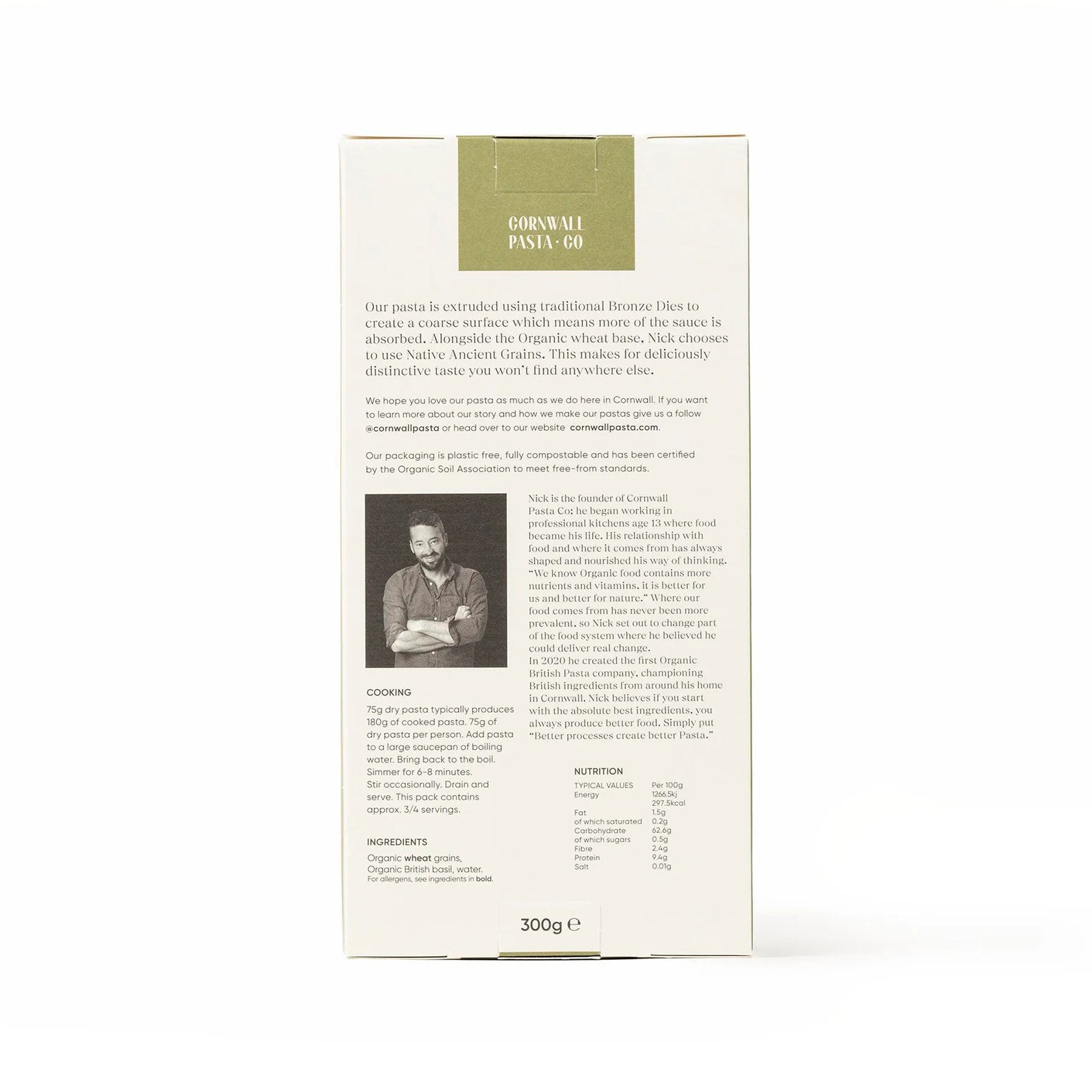 Organic basil radiators 350g