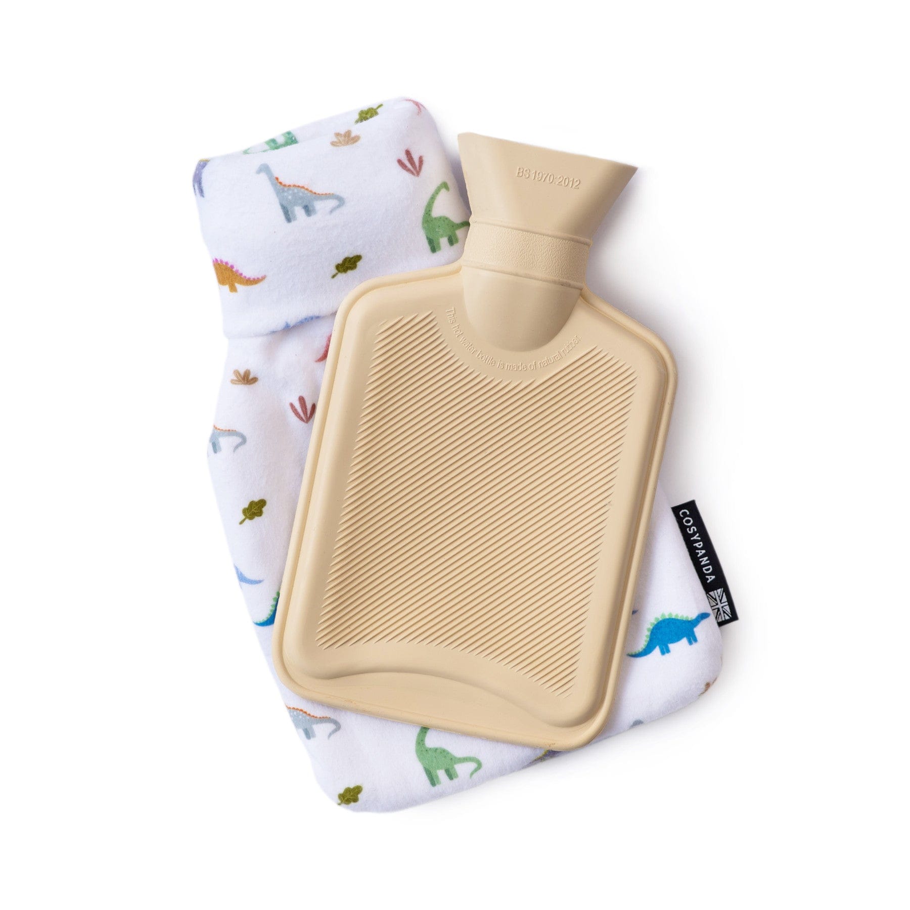 Children’s dinosaur print 1l hot water bottle