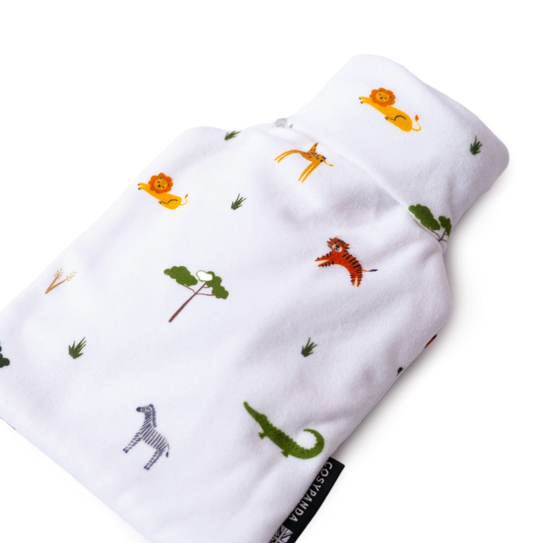 Children’s safari print 1l hot water bottle