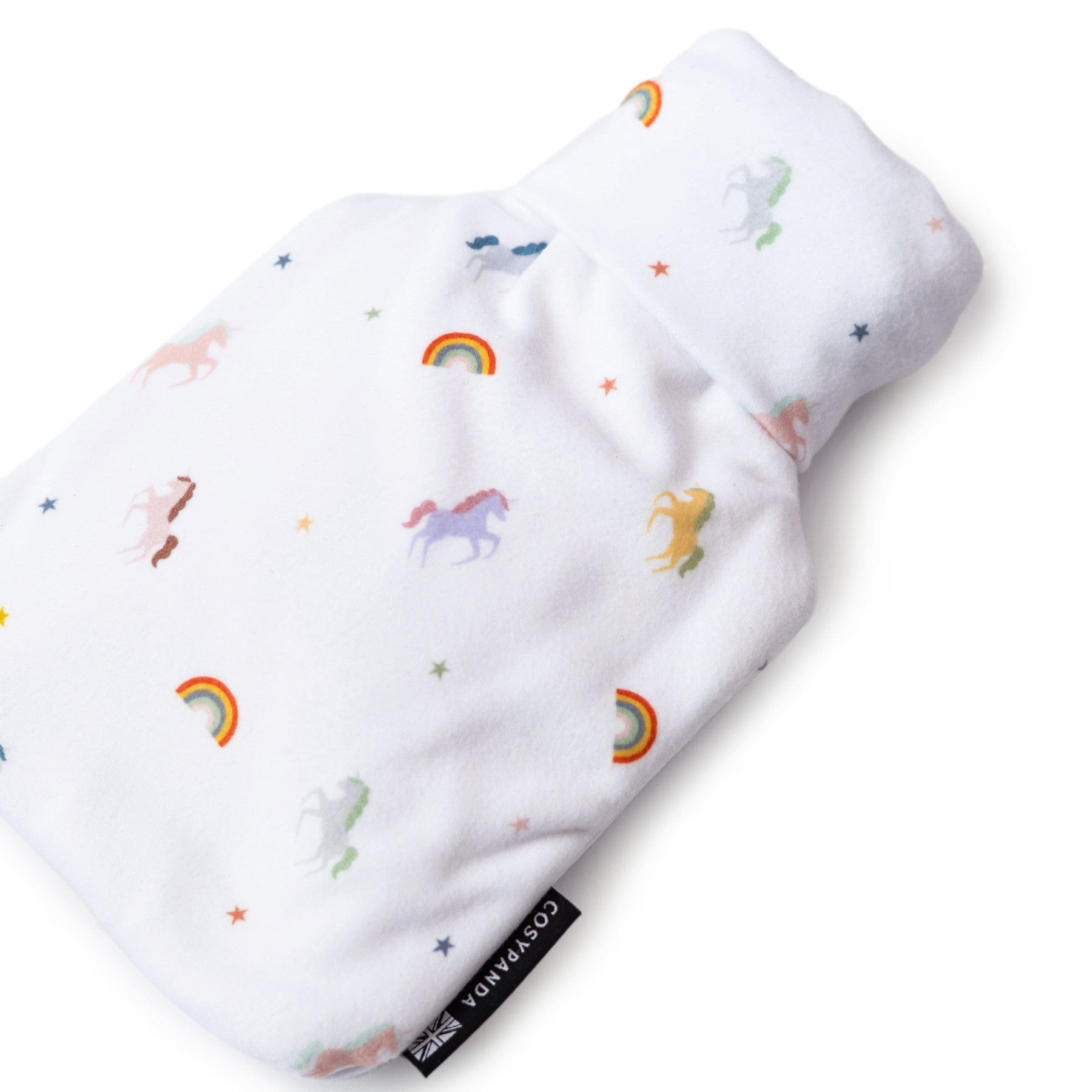 Children’s unicorn print 1l hot water bottle