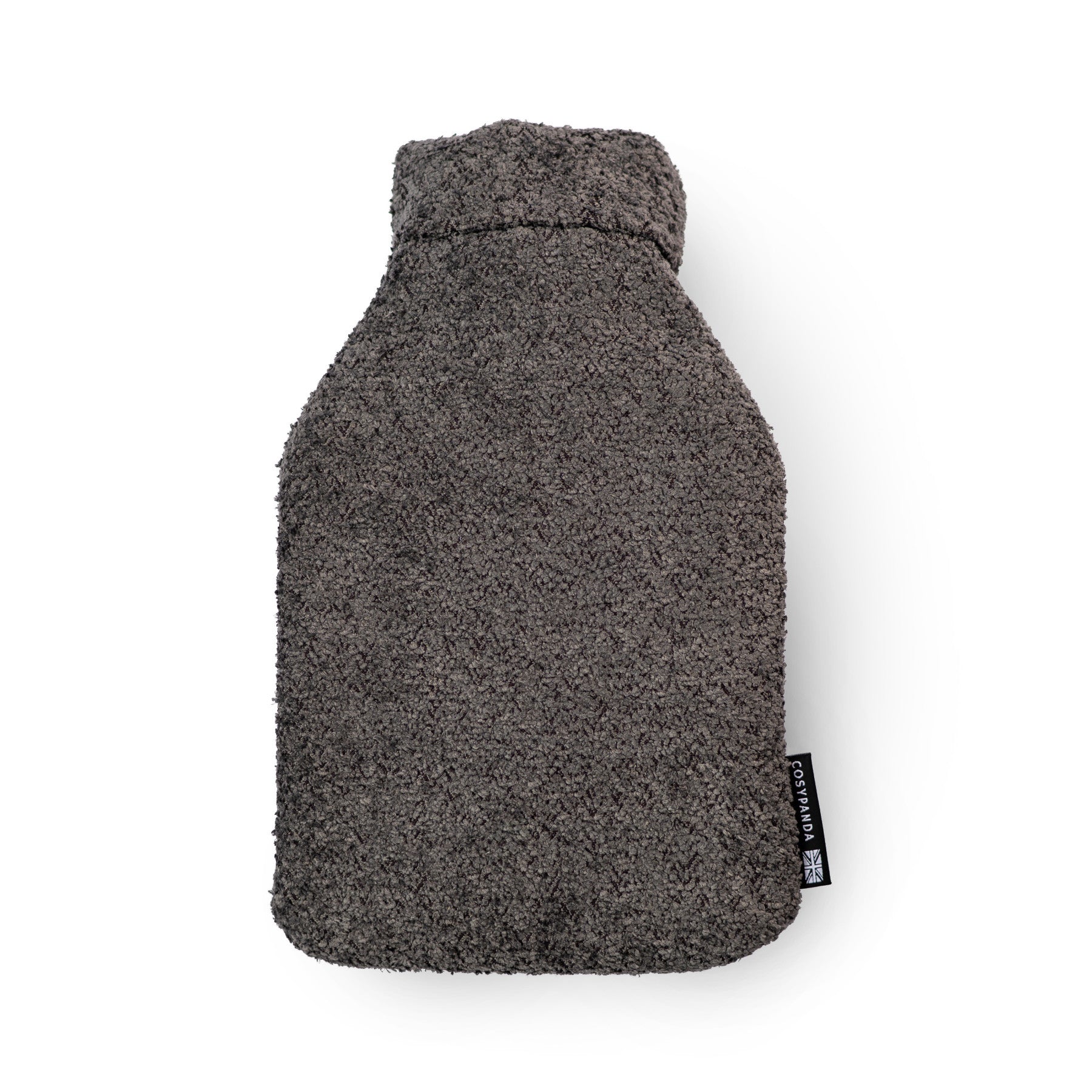 Graphite fleece hot water bottle