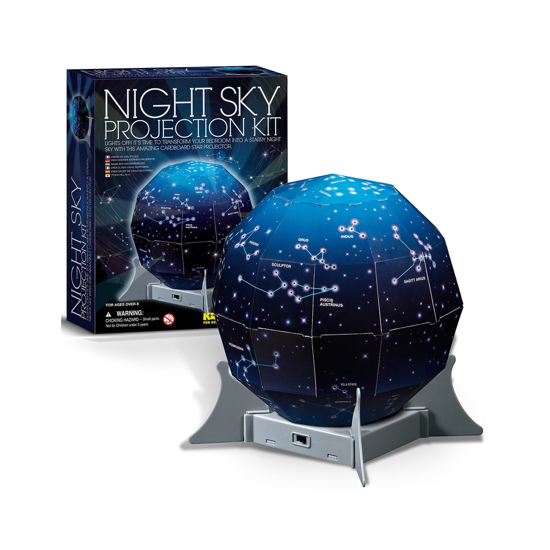 Night sky projection kit