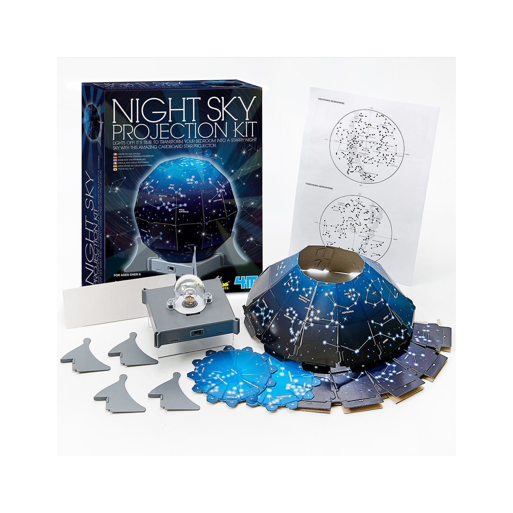 Night sky projection kit