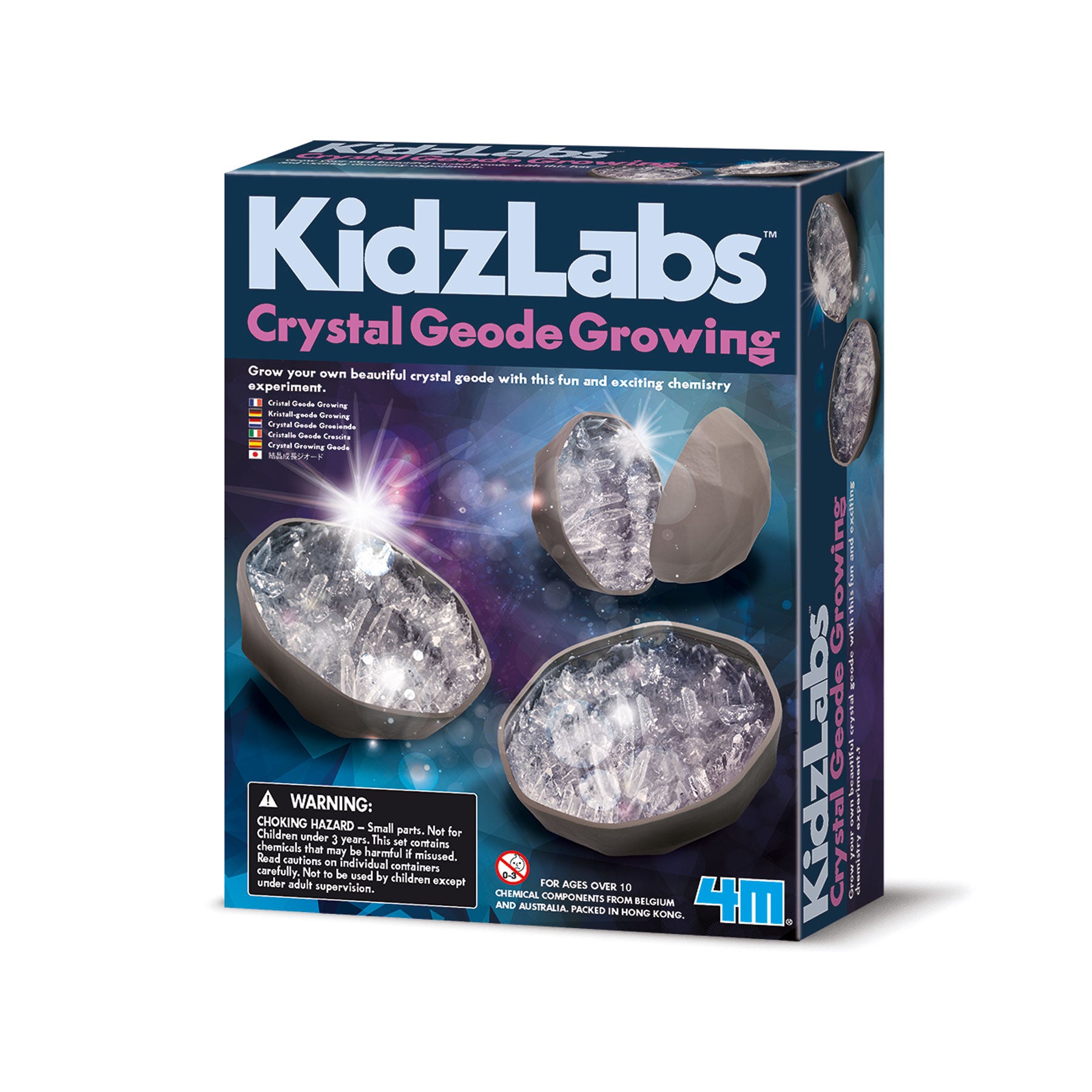 Grow your crystal geodes