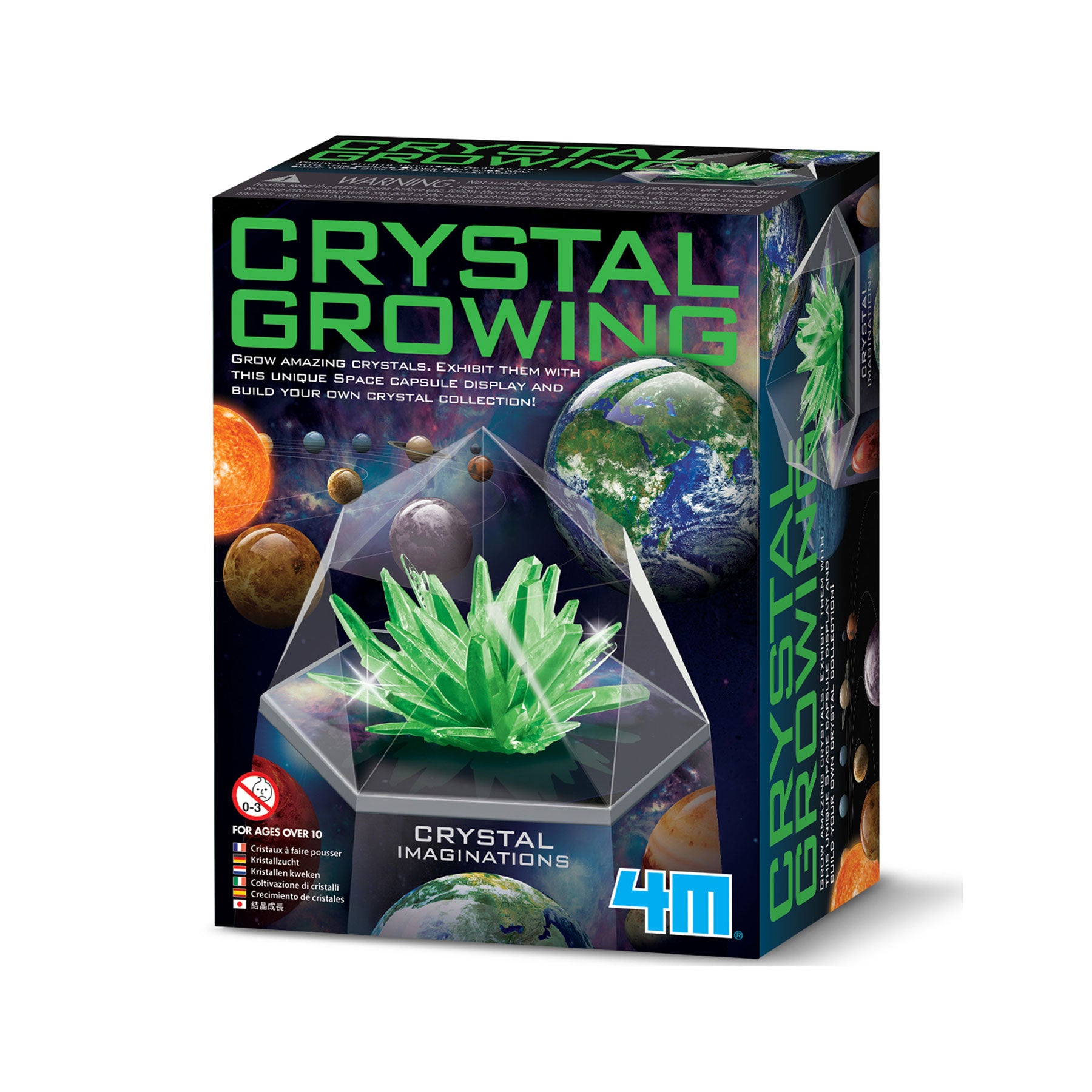 Crystal imagination crystal growing kit green