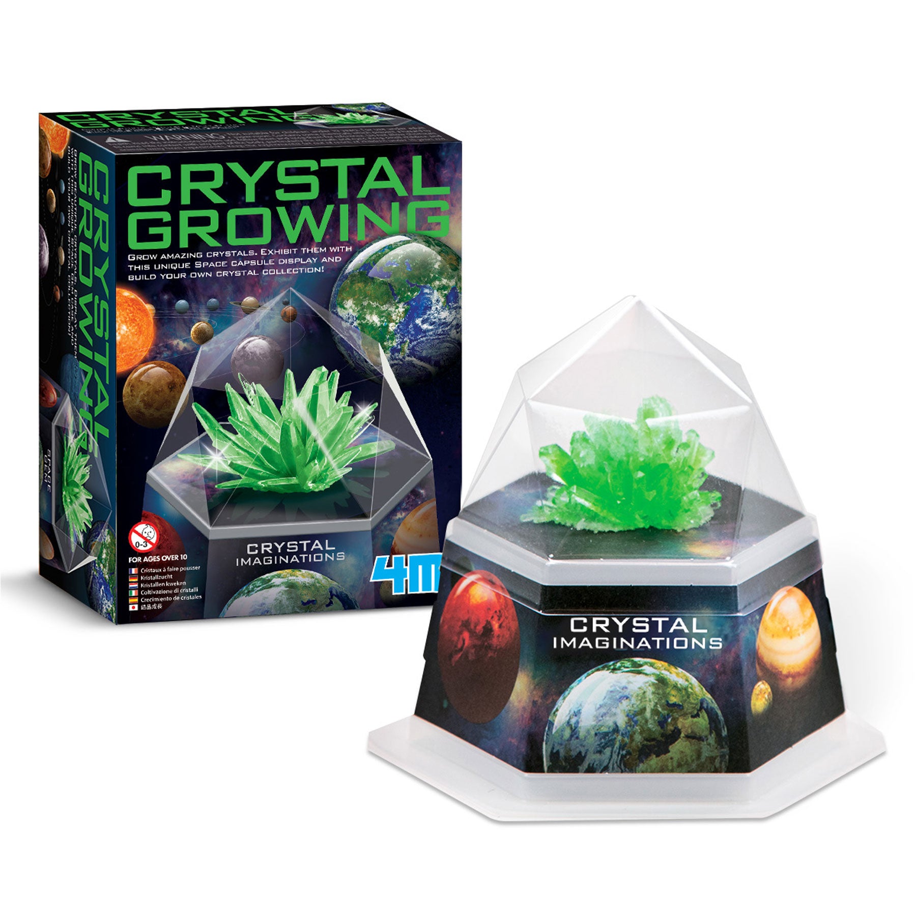 Crystal imagination crystal growing kit green