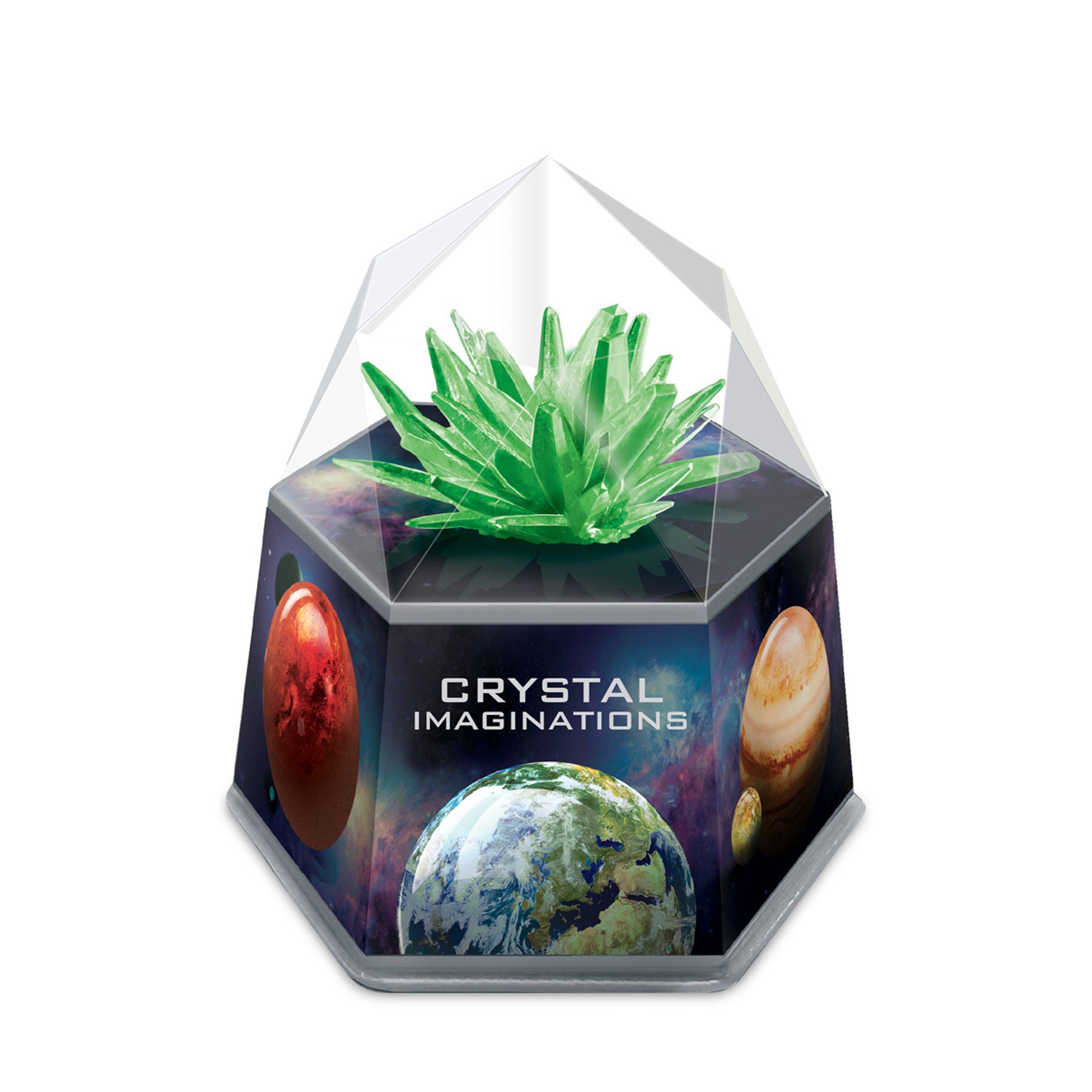 Crystal imagination crystal growing kit green