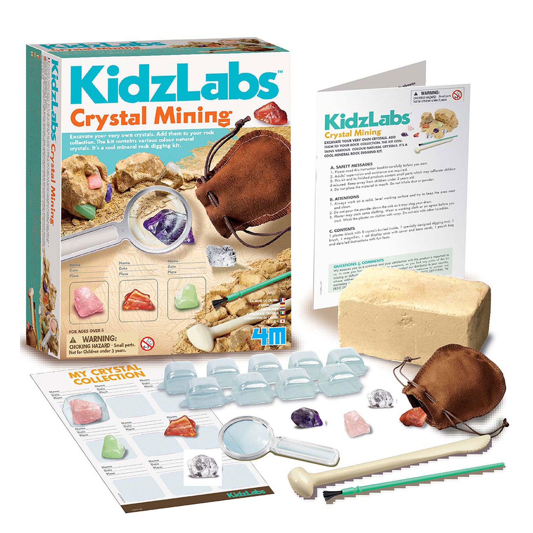 Crystal mining