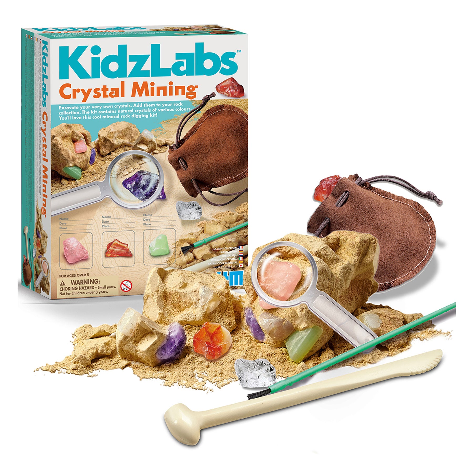 Crystal mining