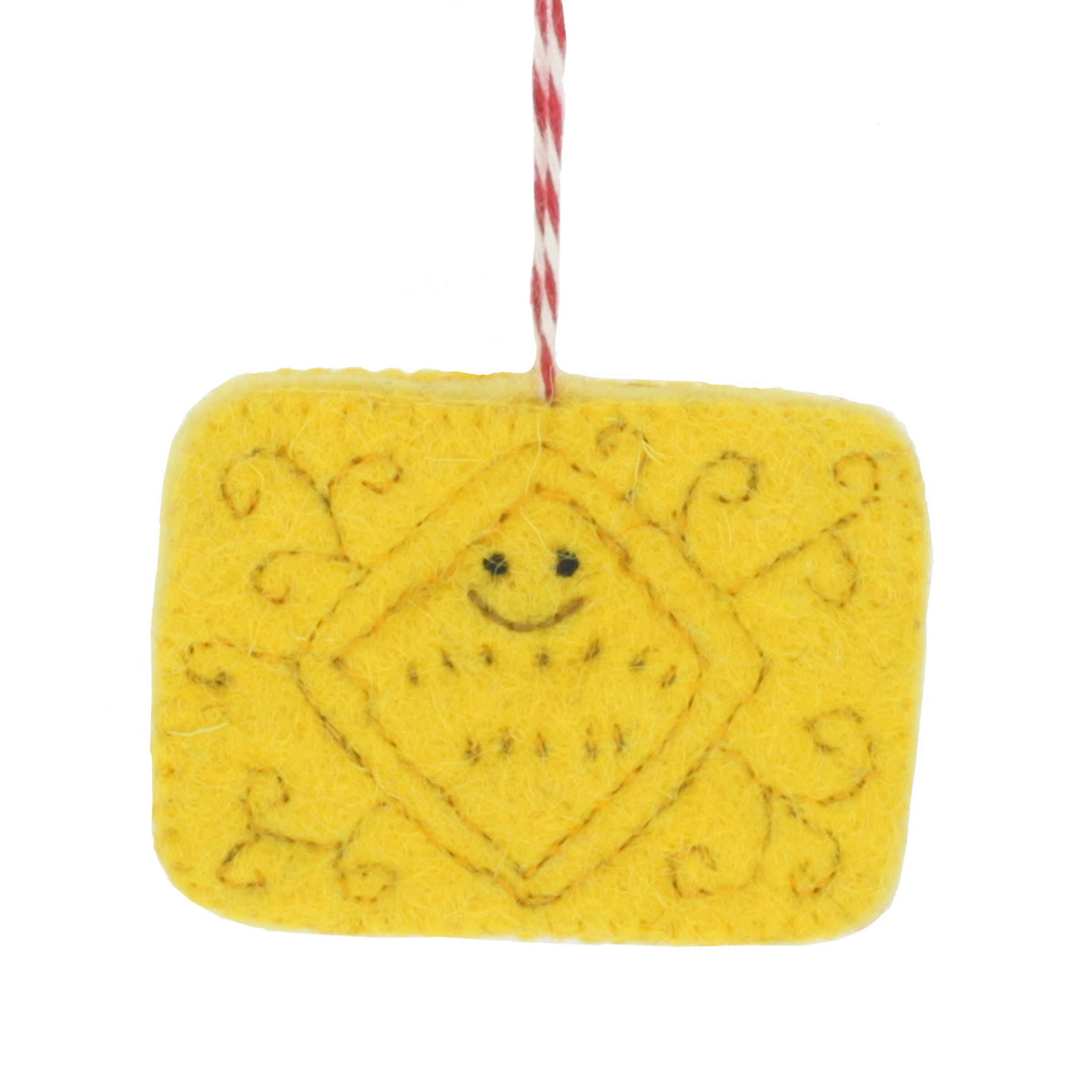 Custard cream hanging decoration