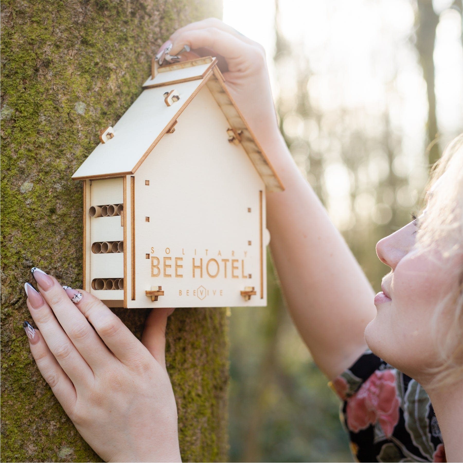 DIY bee hotel kit