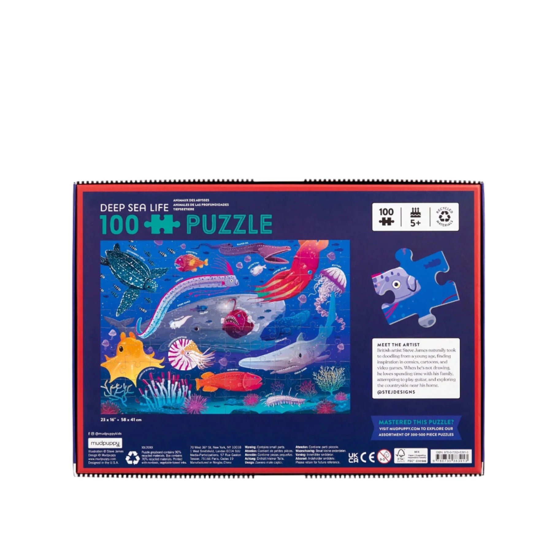 Deep sea 100 piece puzzle