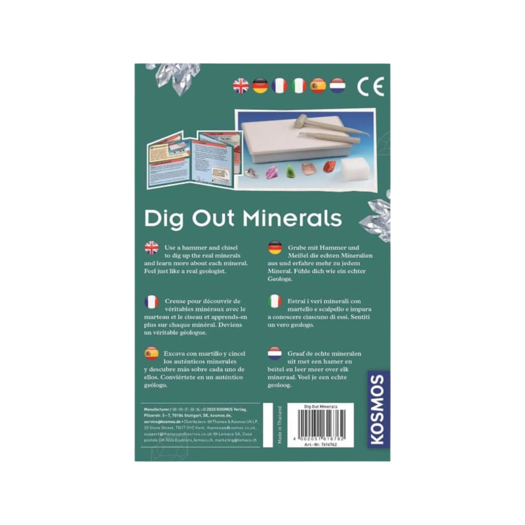 Dig out minerals