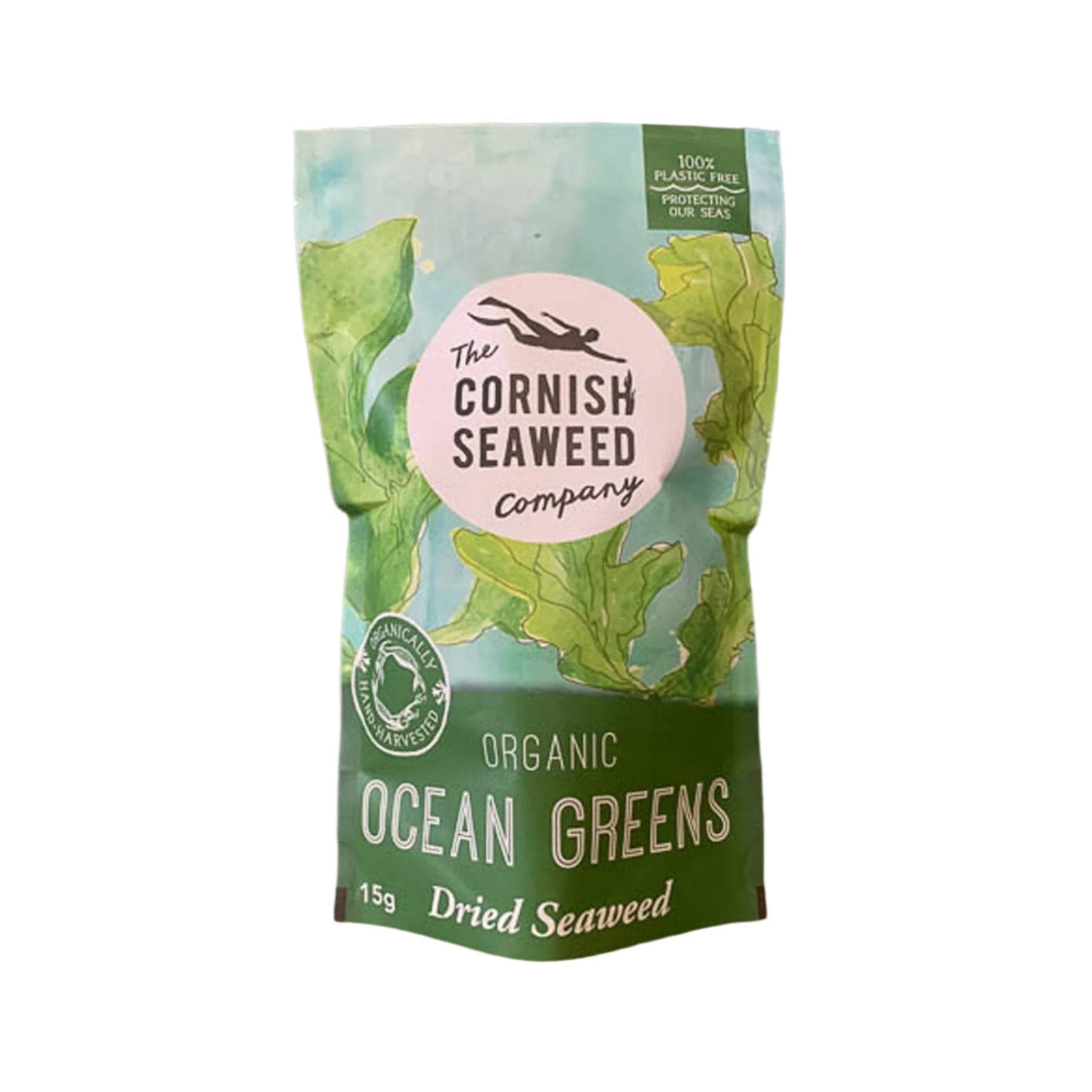 Dried organic ocean greens leaves 15g