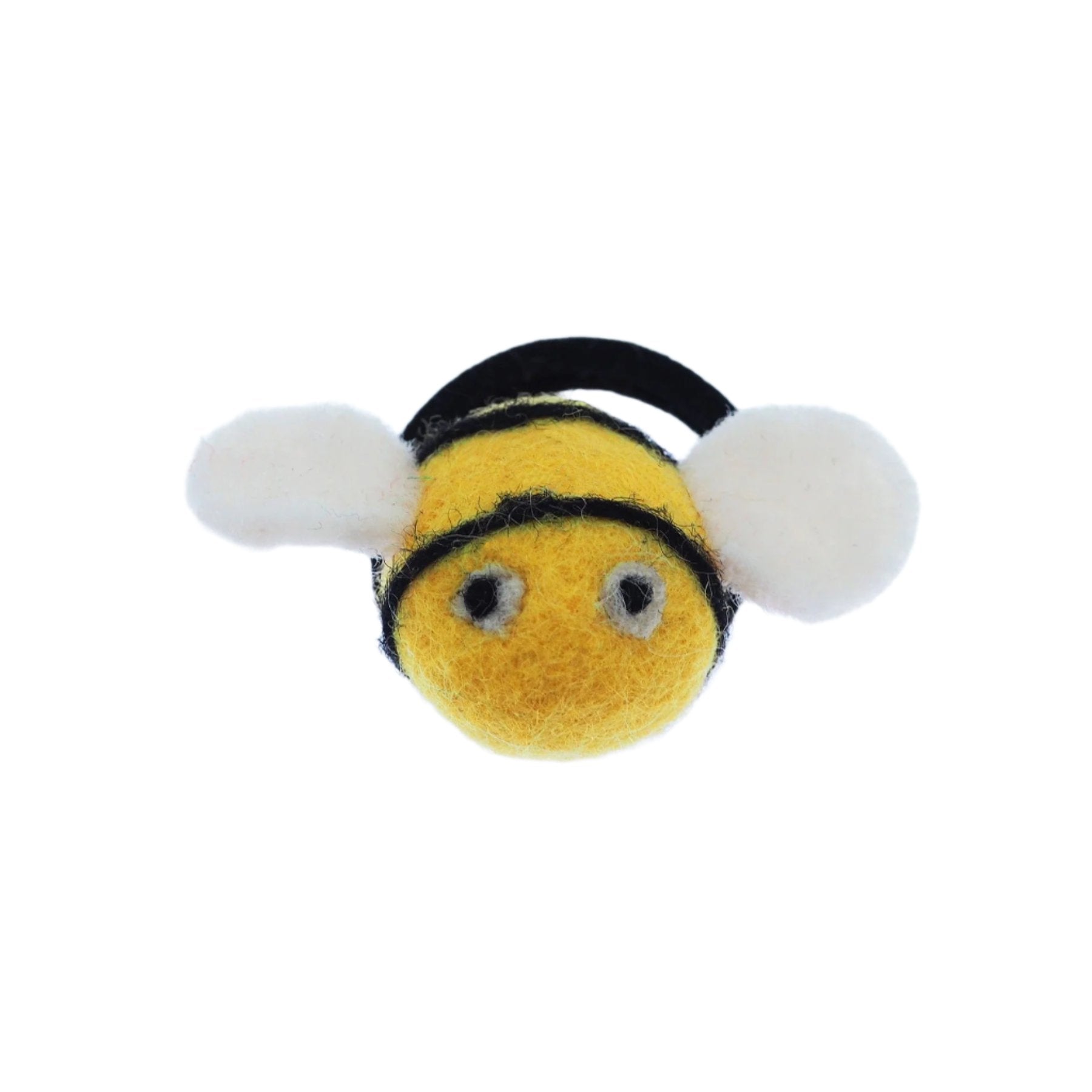 Felt bee hairband